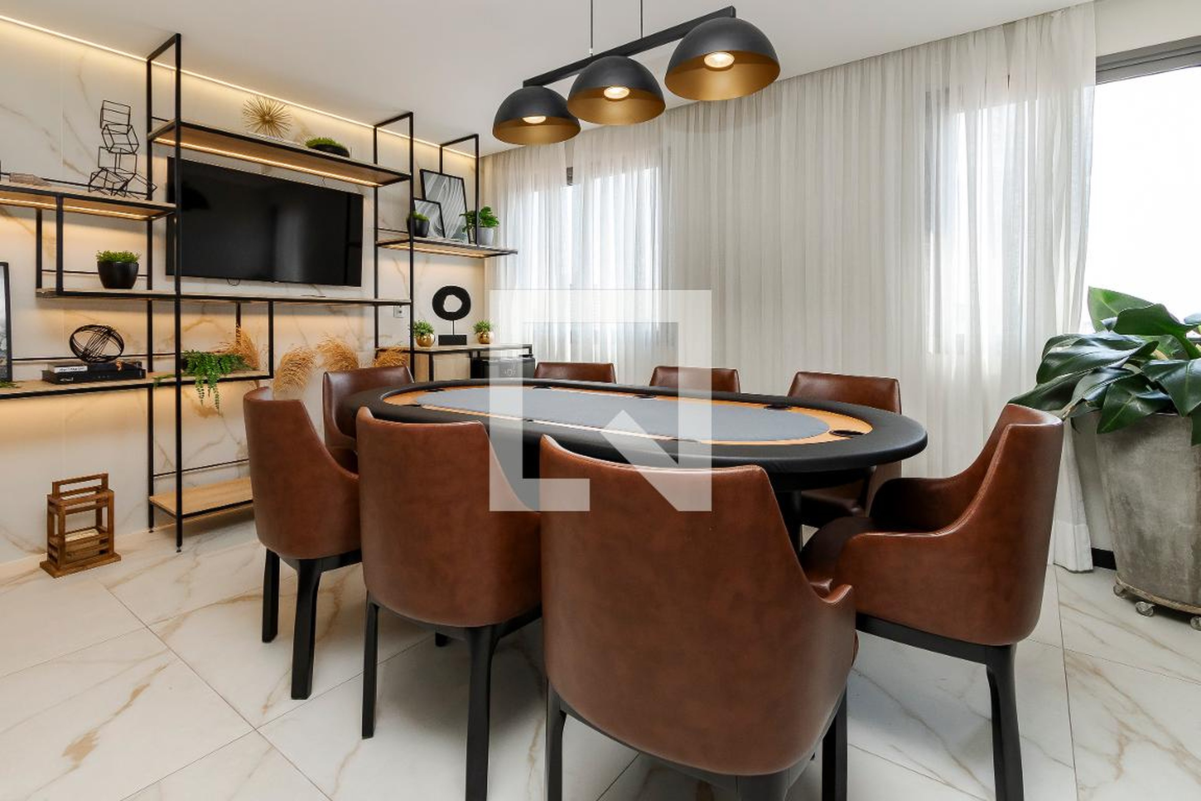 Salão de Jogos - Living Unique