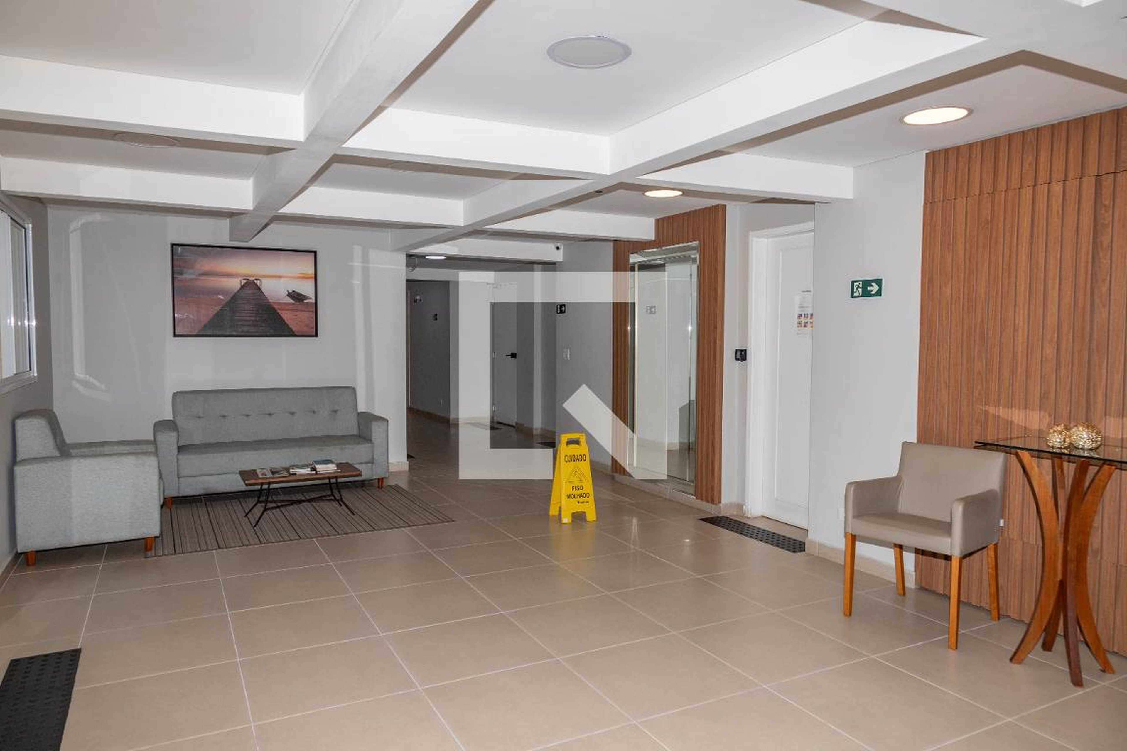 Hall social - Edifício Pop Art  Diadema