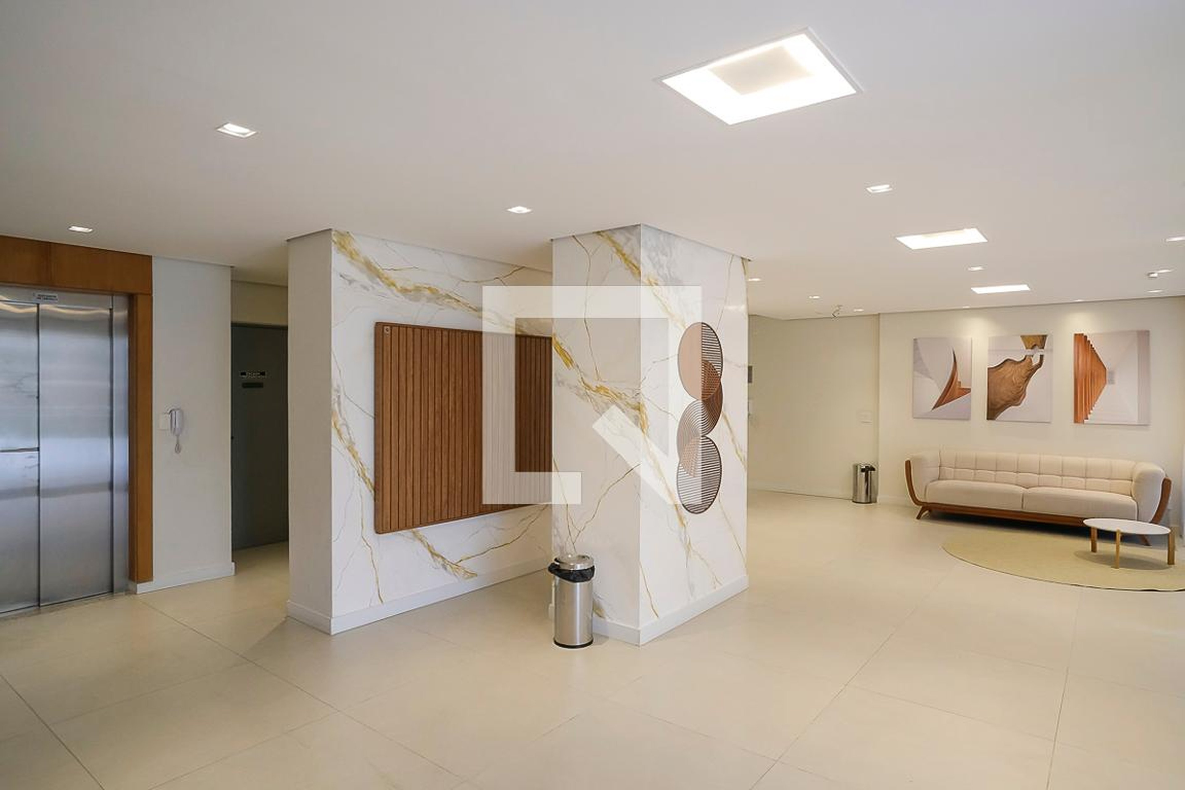 Hall de entrada - Edifício Solle Santa Paula São Caetano