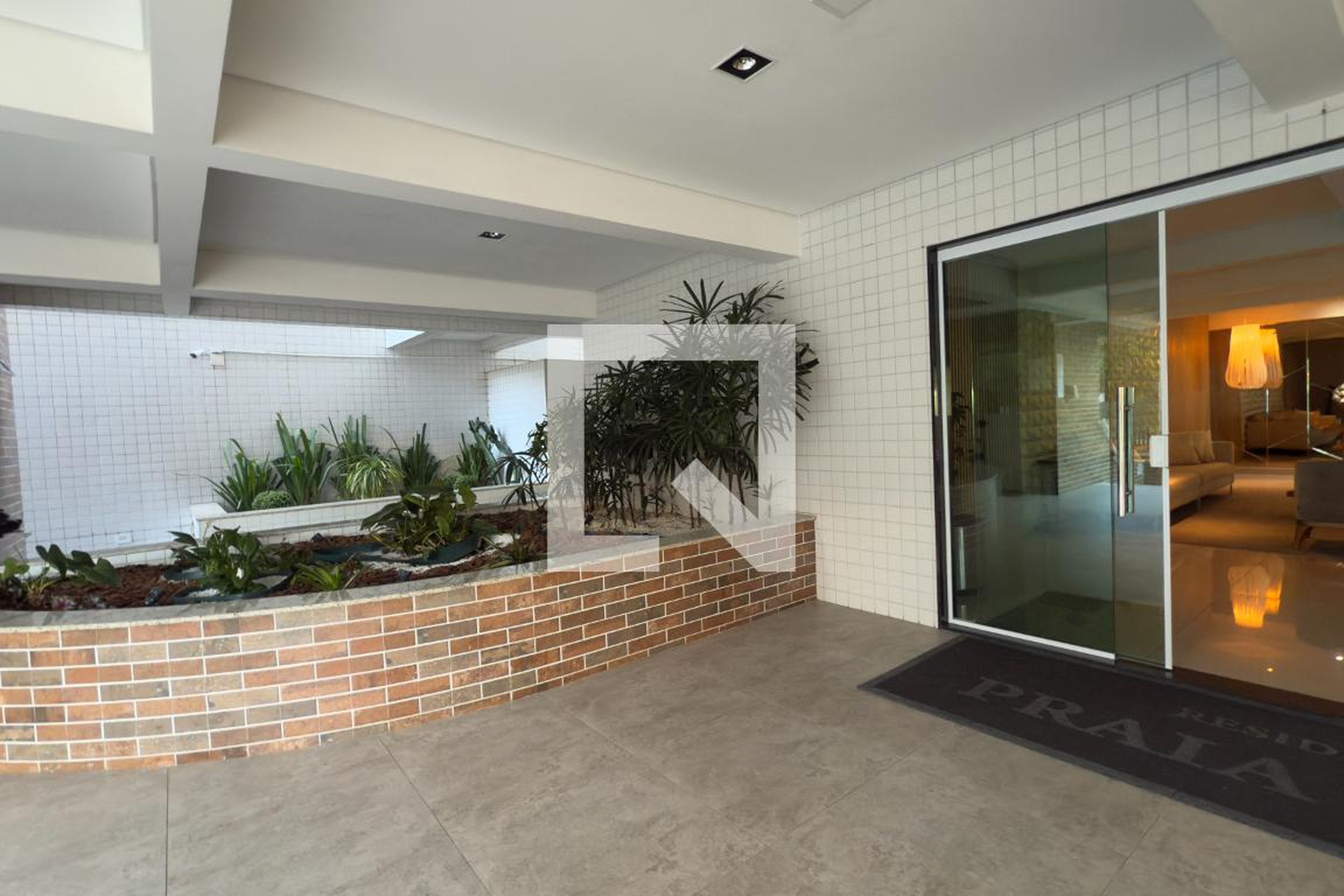 Hall de entrada - Residencial Praia Pacce