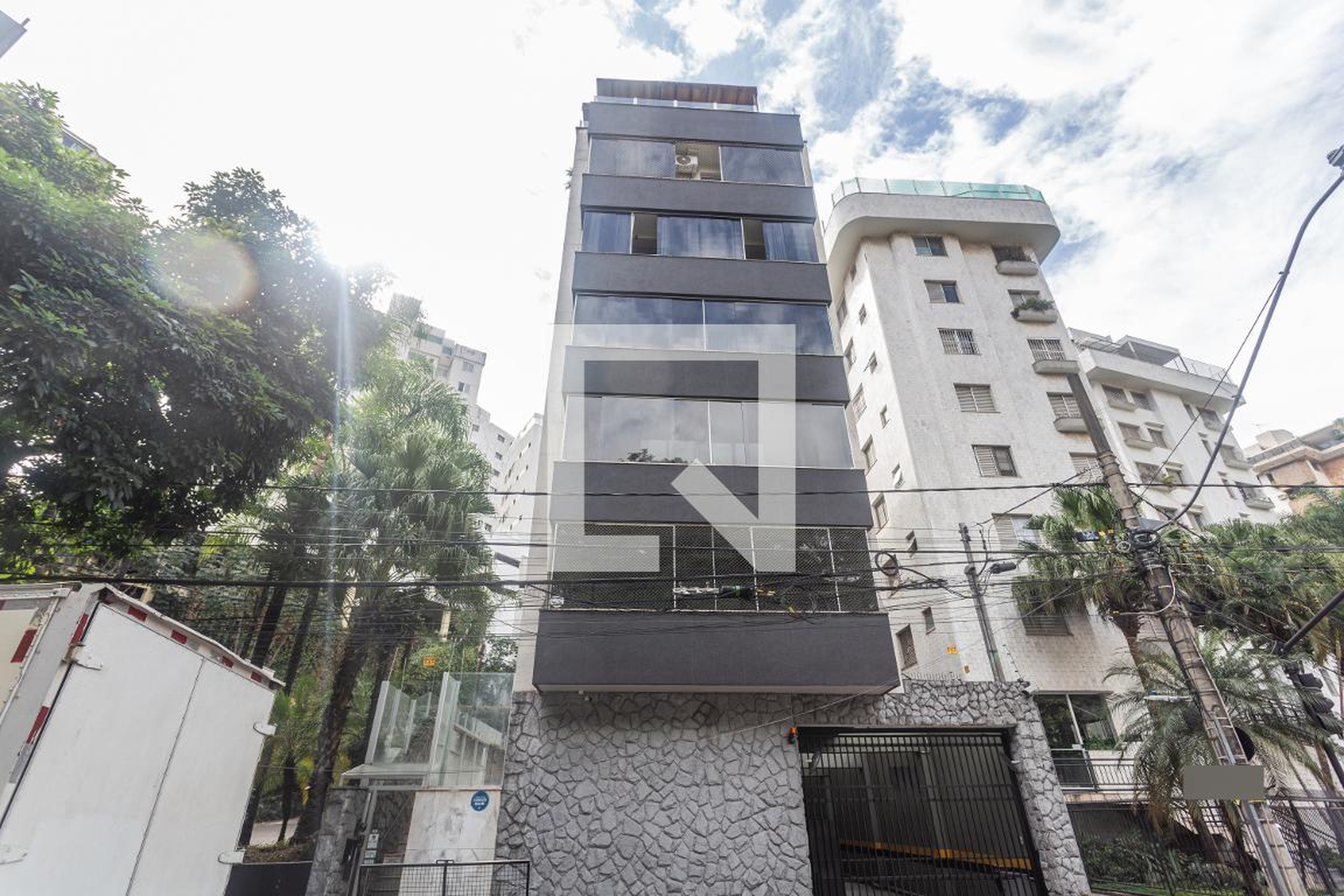 Fachada Condomínio em Avenida Prudente de Morais, 1611