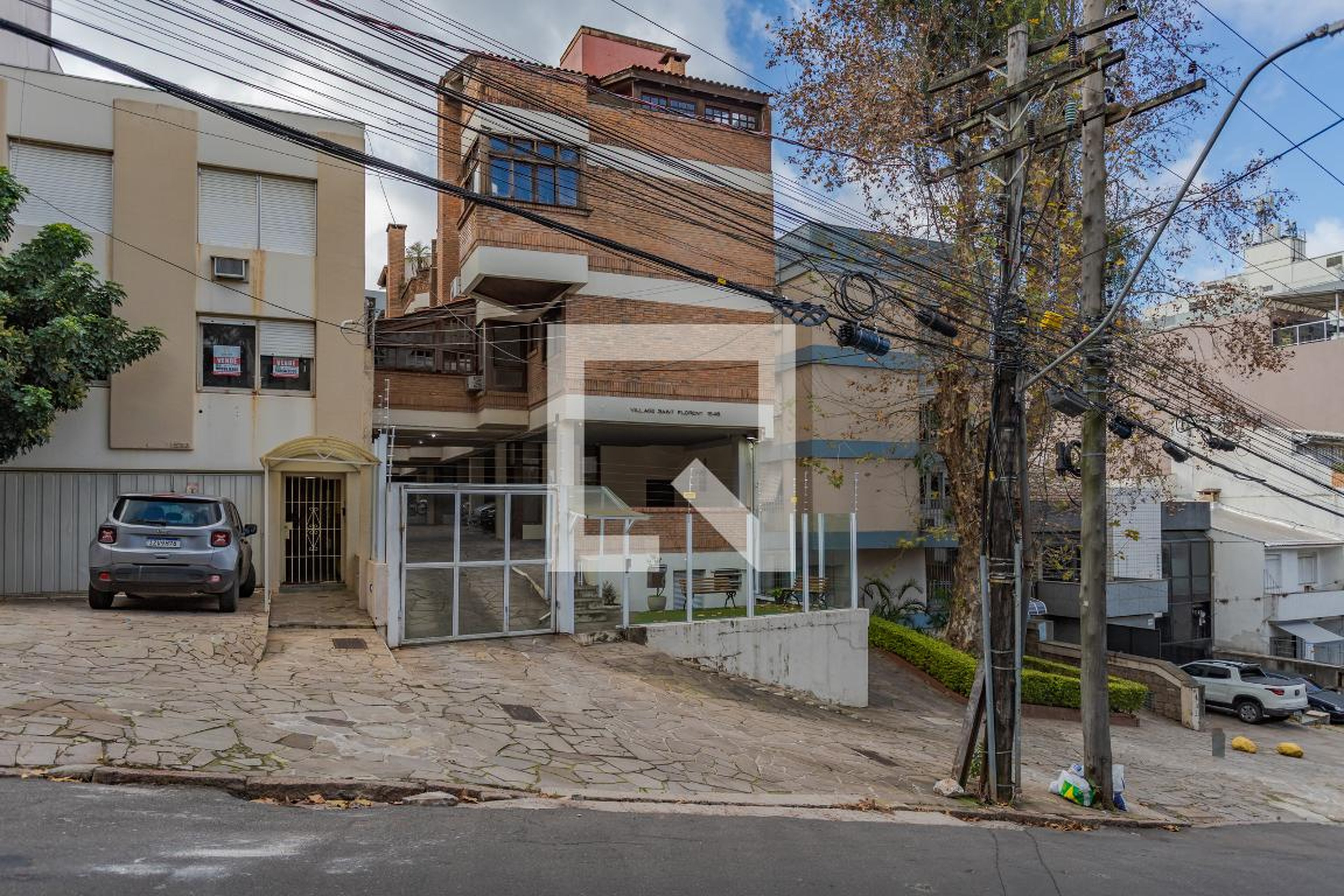 Fachada Condomínio em Avenida Coronel Lucas de Oliveira, 1548