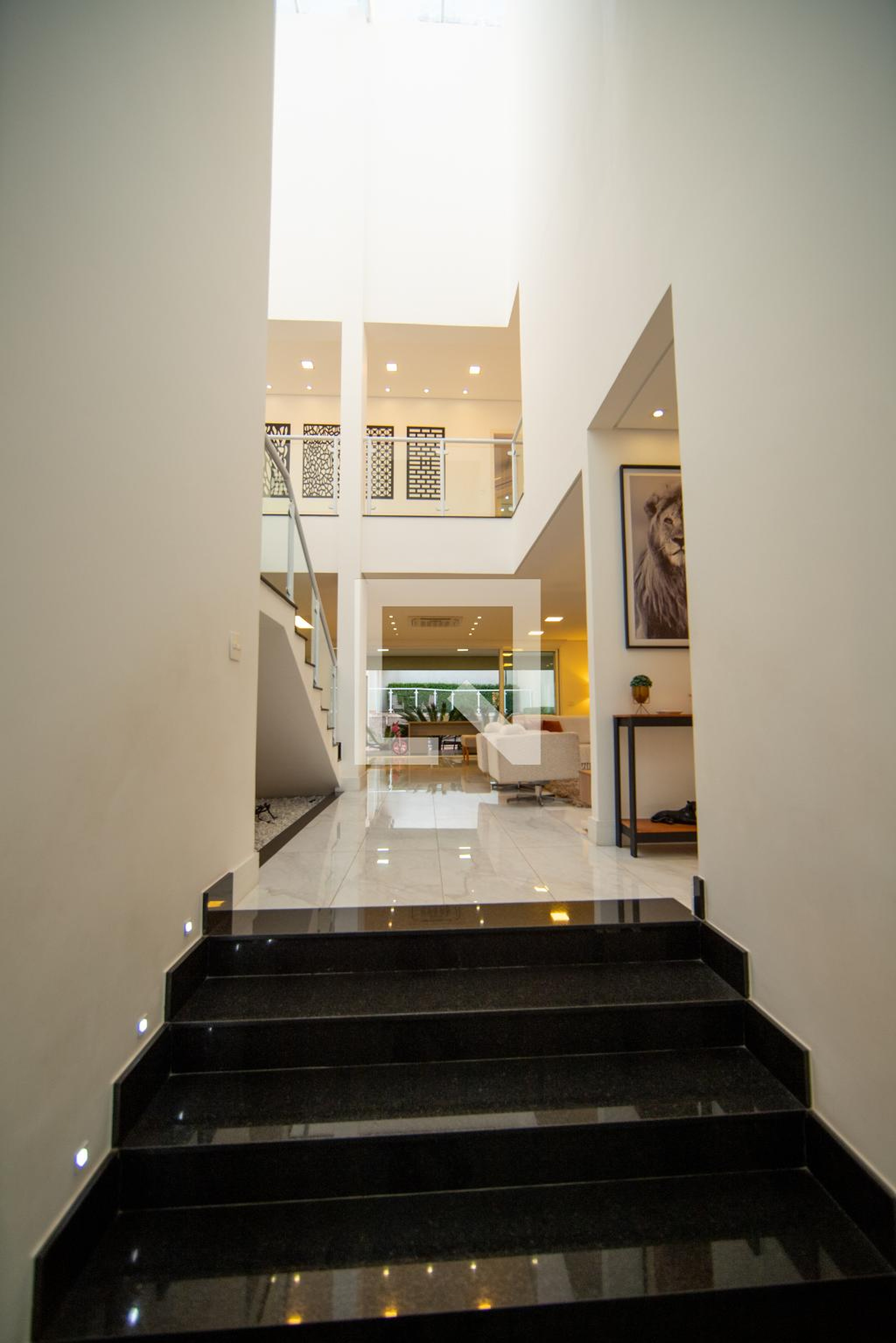 Hall de entrada Residencial Alpha Conde