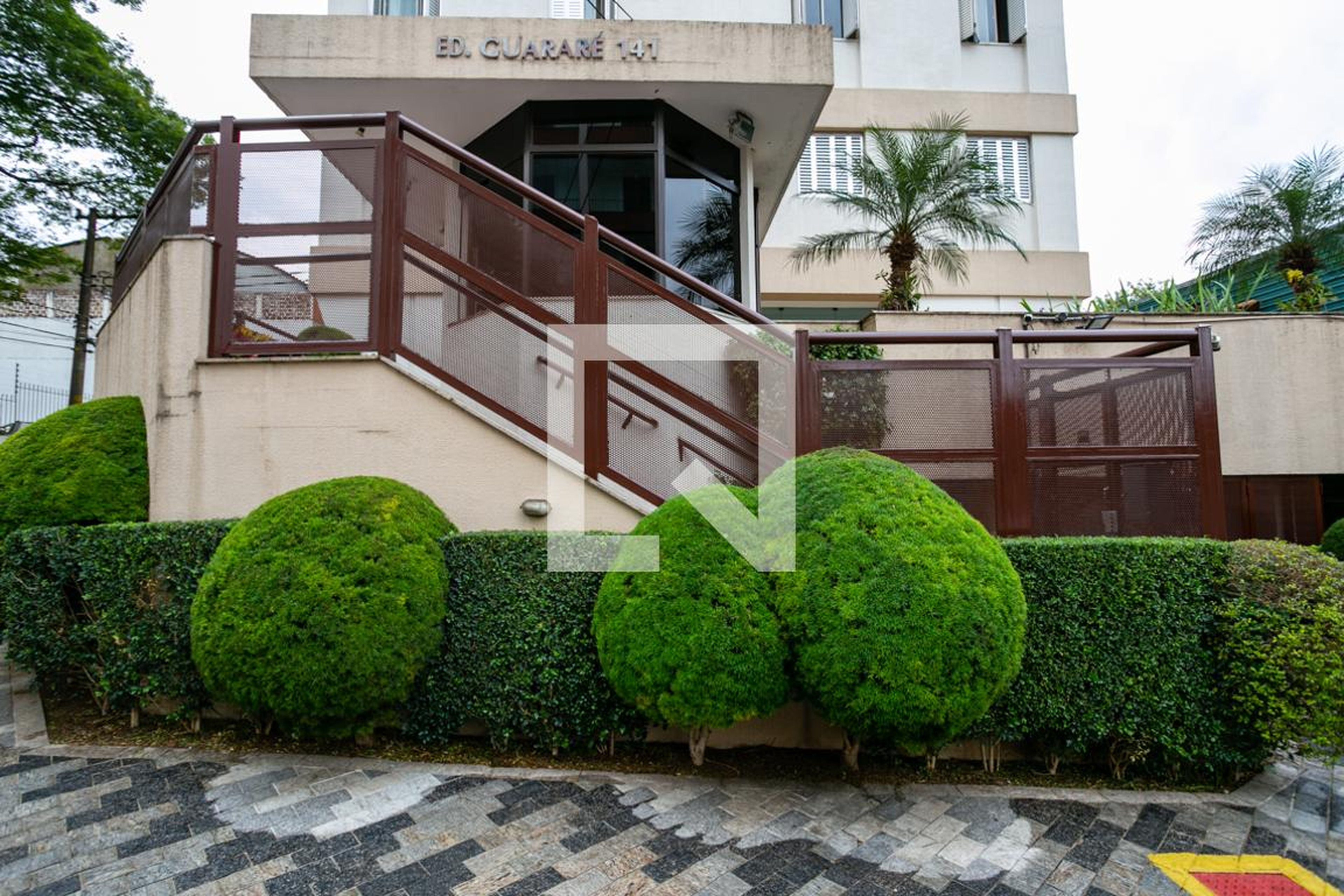 Fachada do condomínio Edifício Guarare