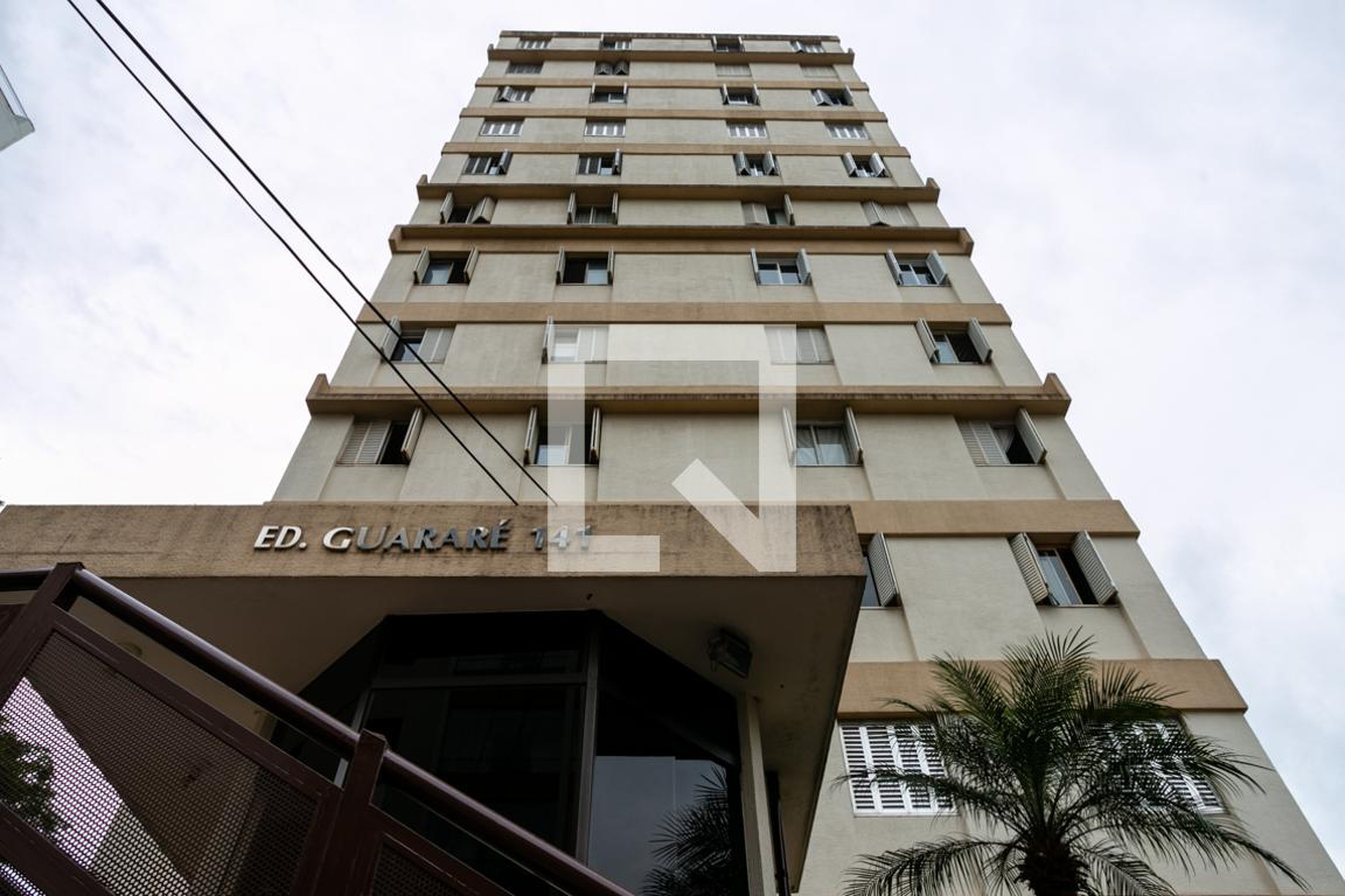 Fachada do prédio Edifício Guarare