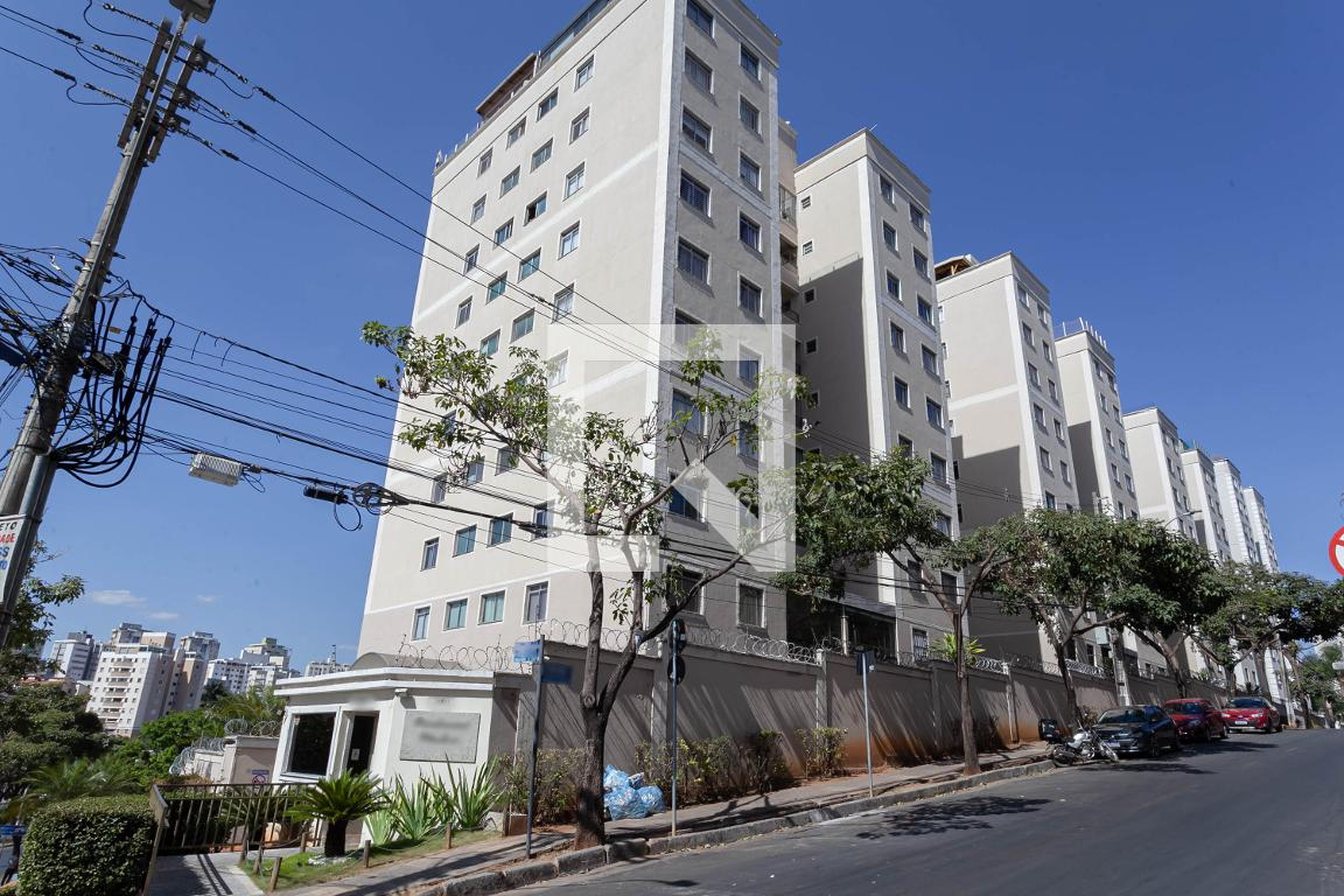 Fachada do condomínio Residencial Windsor