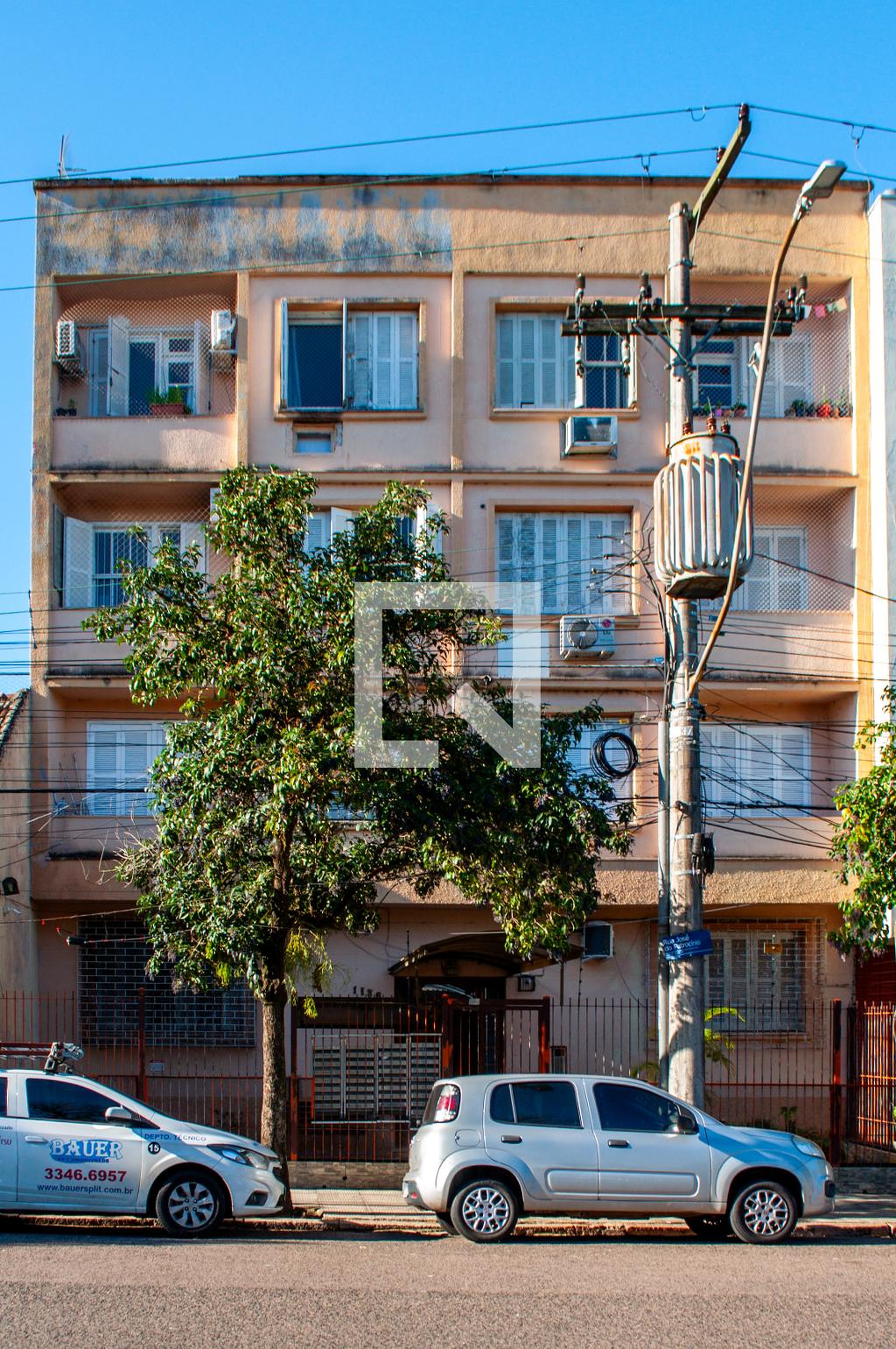 Fachada Condomínio em Rua José do Patrocínio, 1136