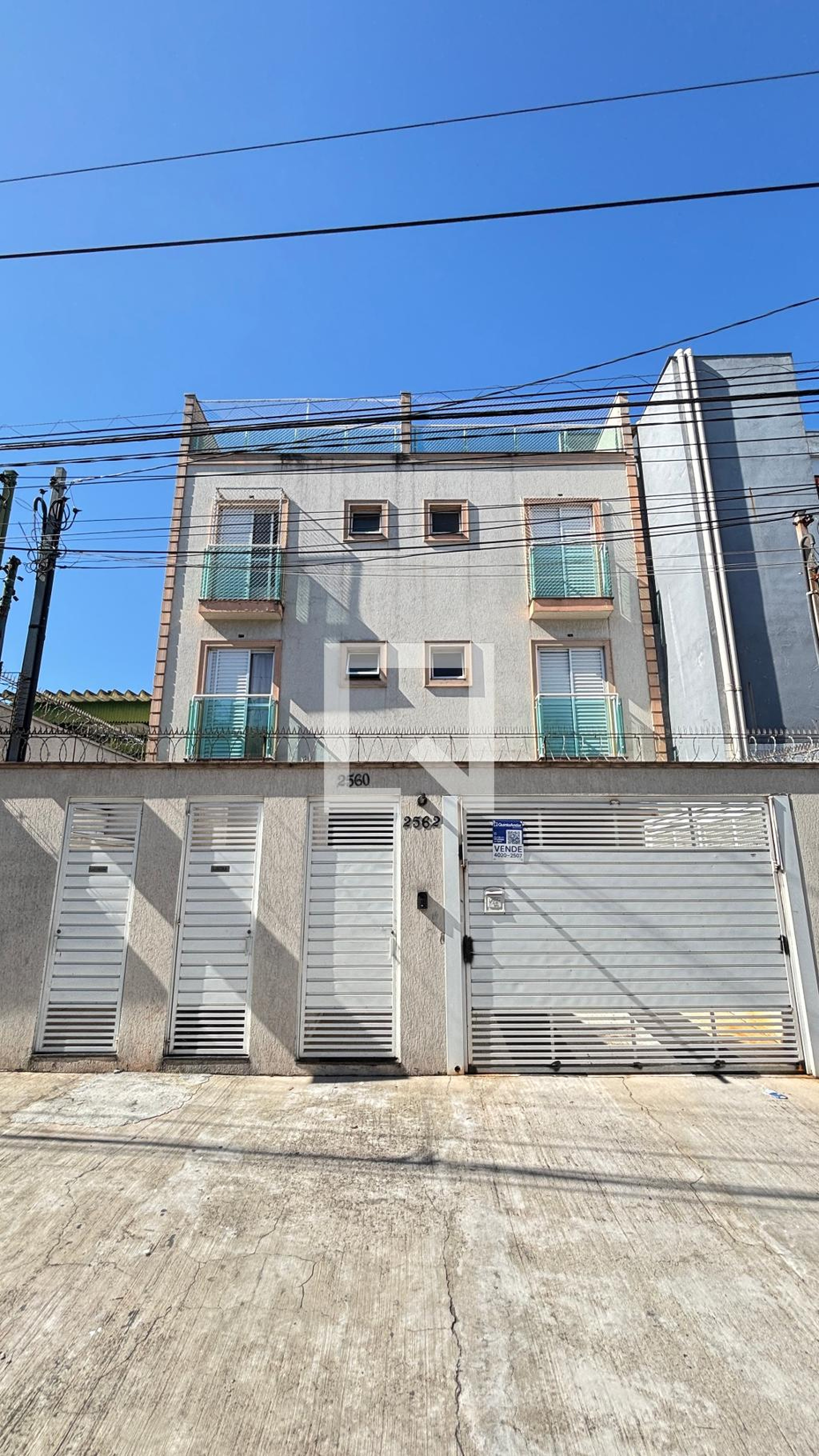 Fachada Condomínio em Rua Oratório, 2560