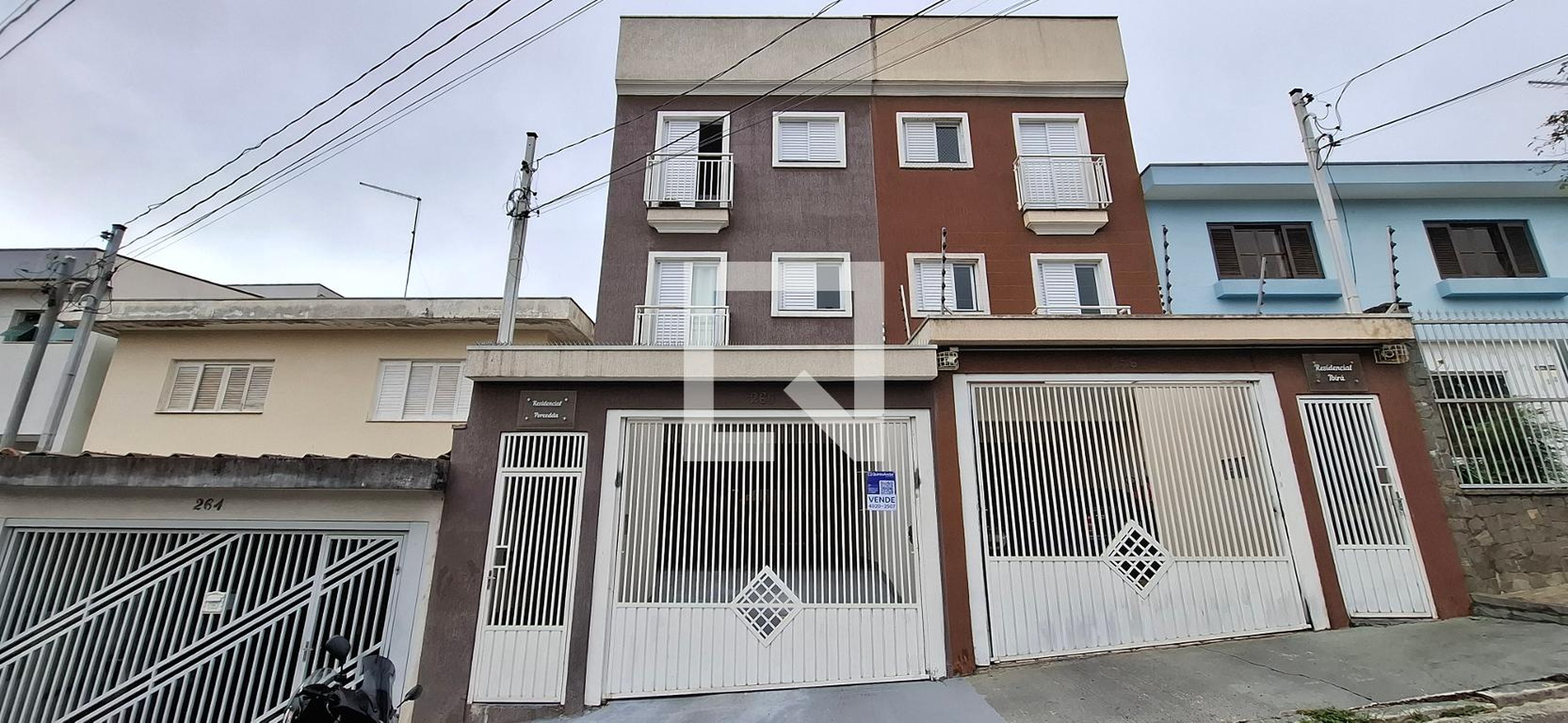 Fachada Condomínio em Rua Ibirá, 260