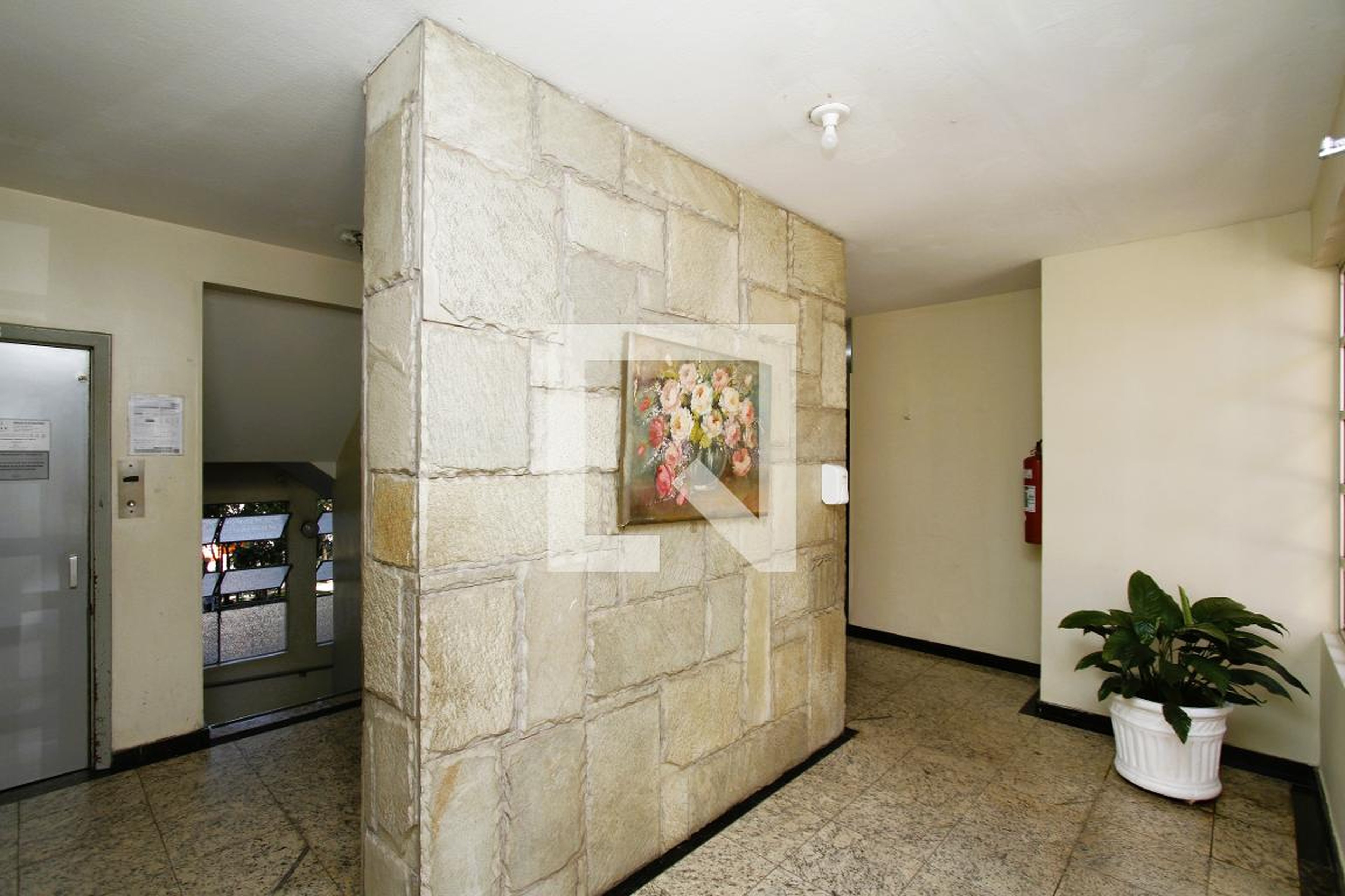 Hall de entrada - Edifício Conjunto Santos Dumont