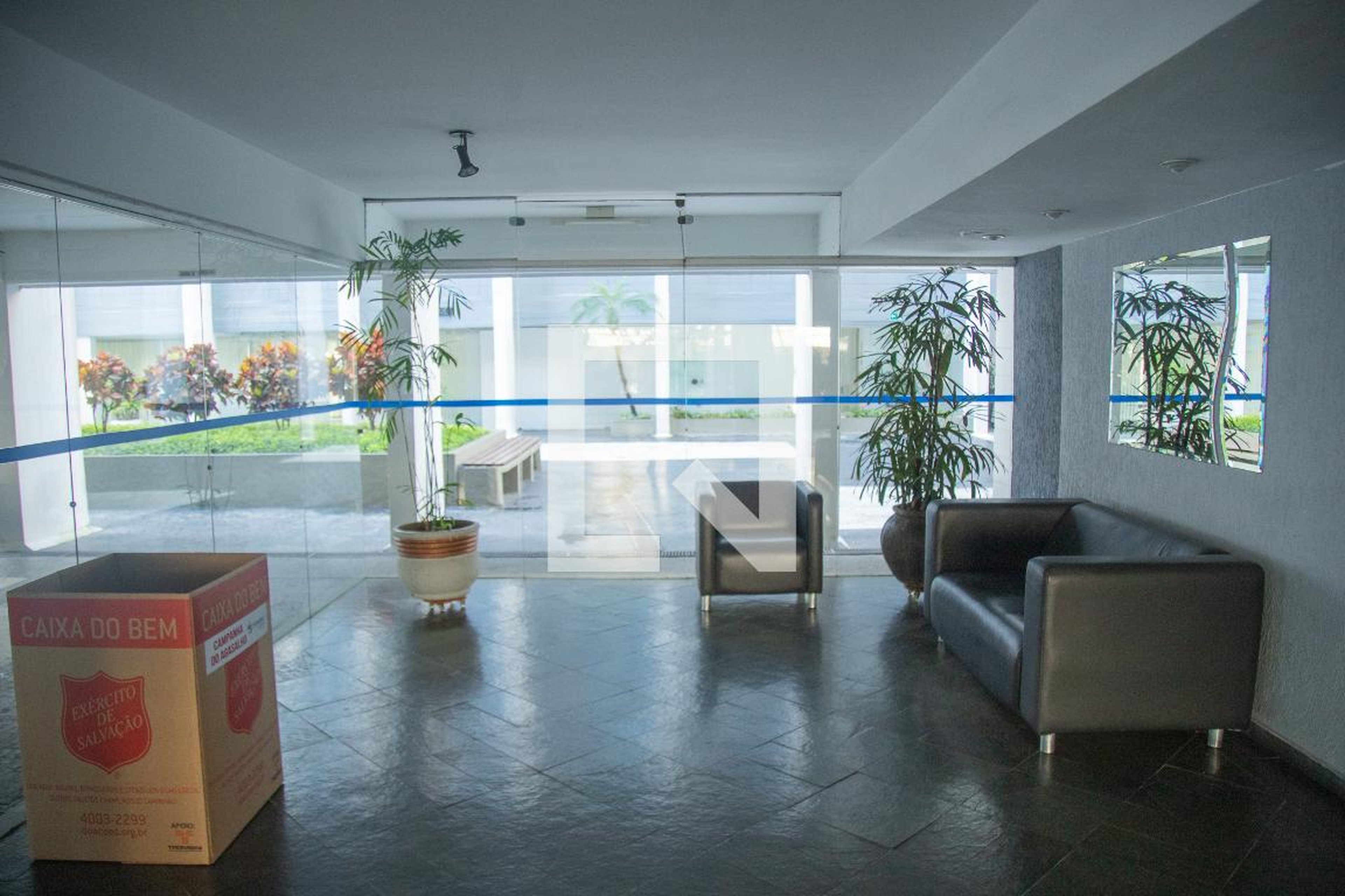 Hall de entrada - Edifício Modular Omega