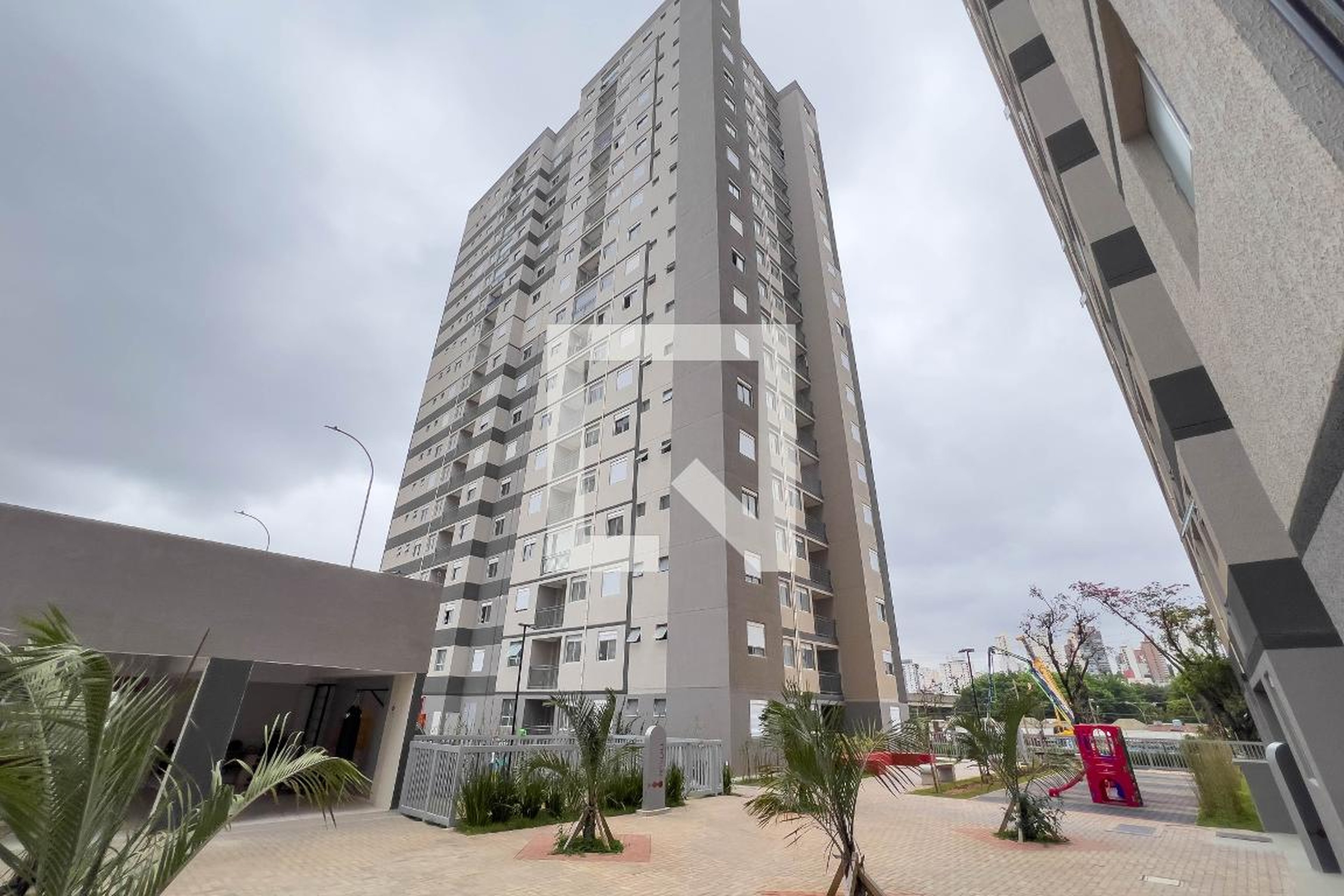 Fachada Condomínio em Avenida Presidente Wilson, 3550