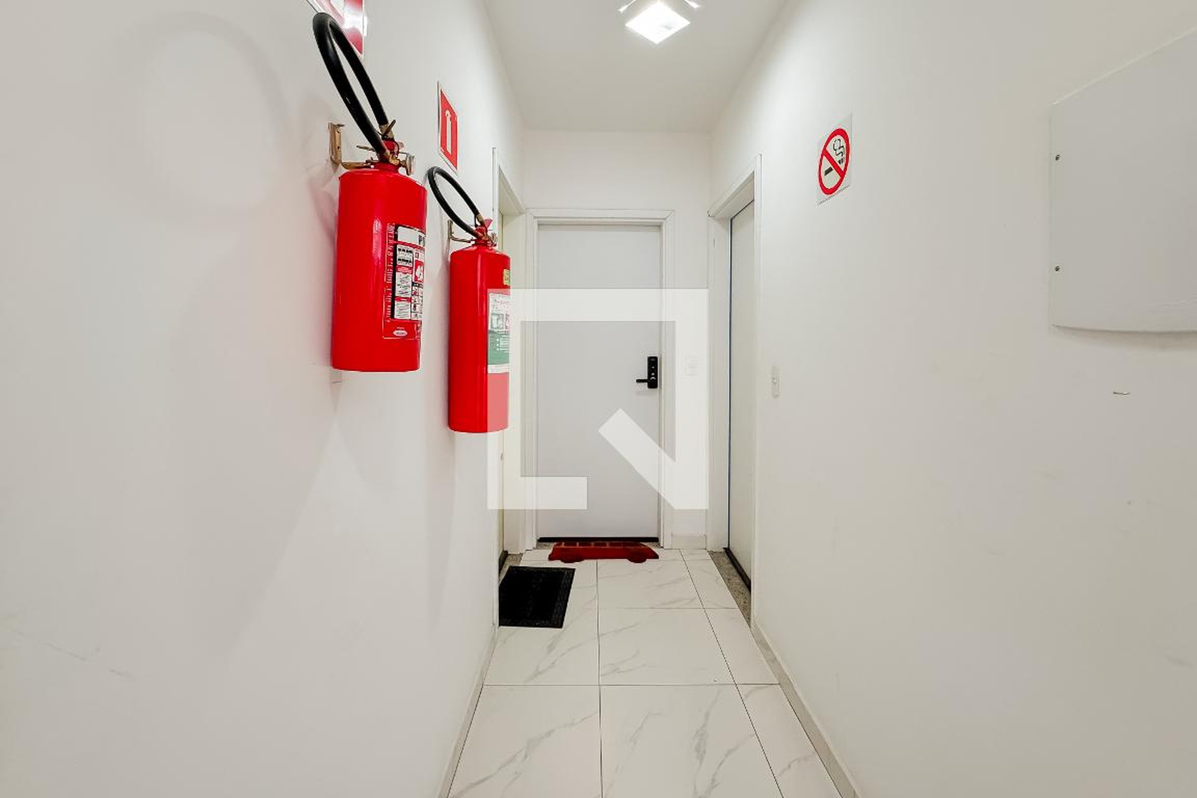 Hall de entrada - Residencialedifício Village Bamboré