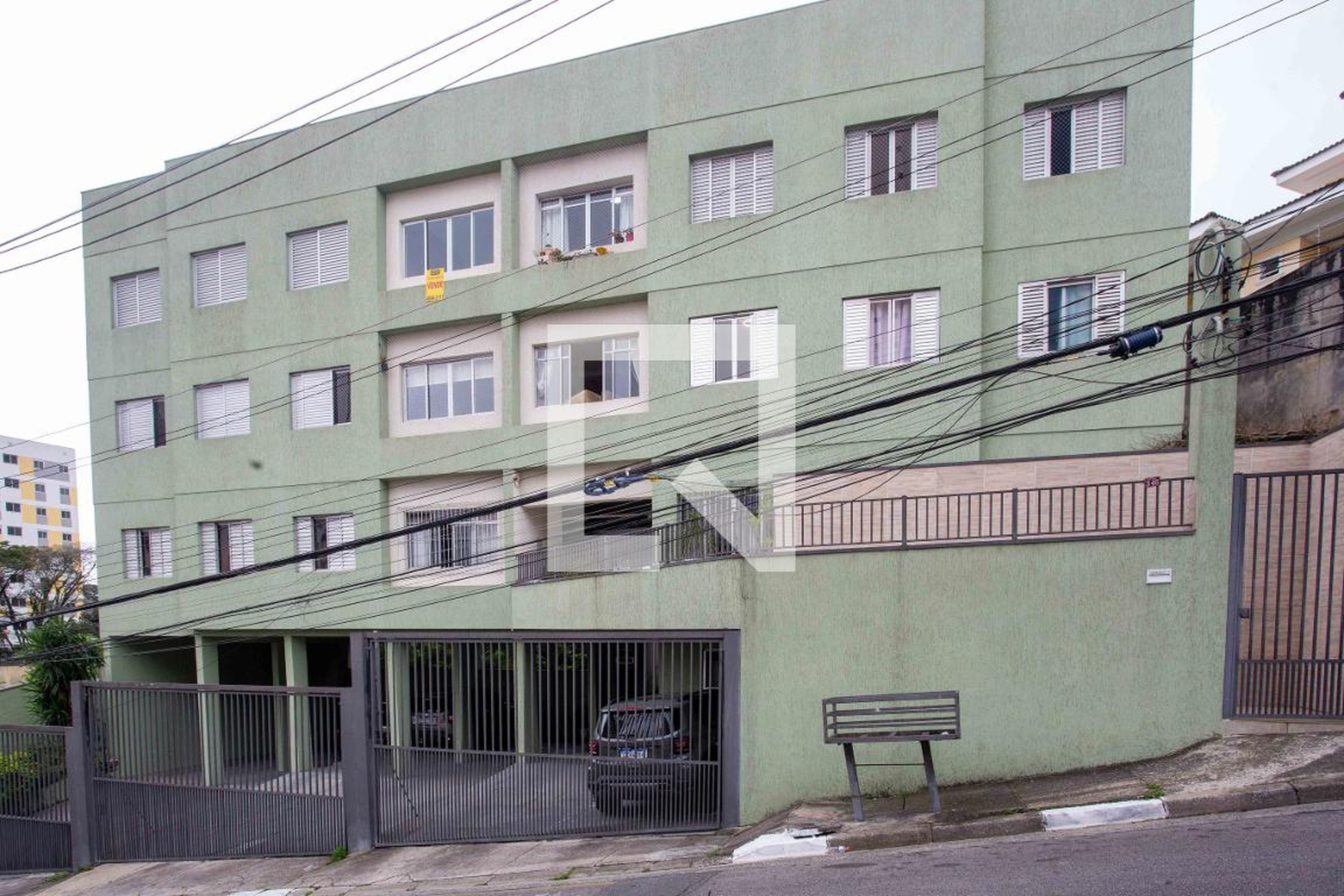 Fachada do Prédio Condomínio em Rua Felipe Camarão, 345