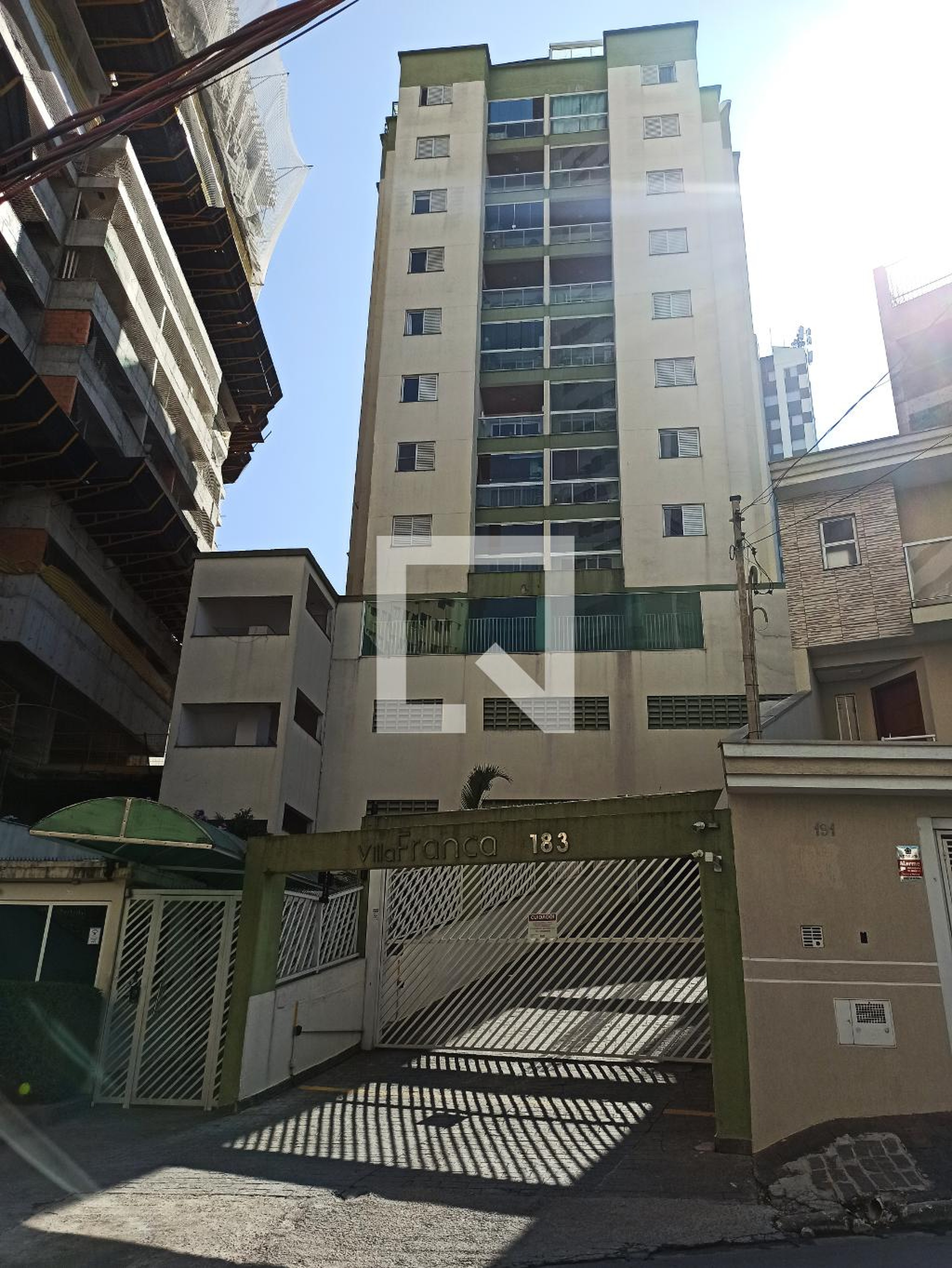 Fachada do Prédio Edificio Villa Franca