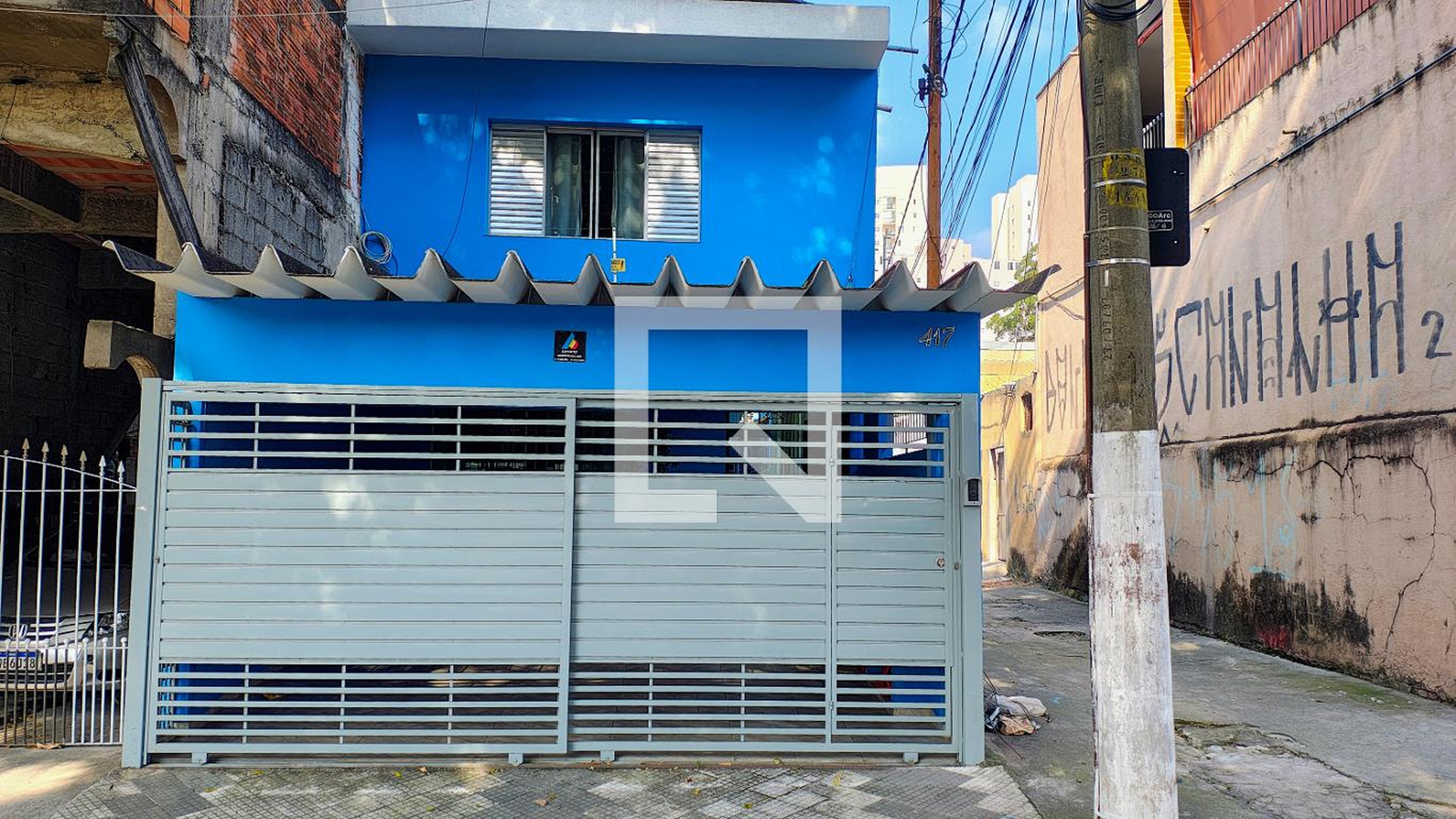 Fachada Condomínio em Rua José Cid Stela, 417