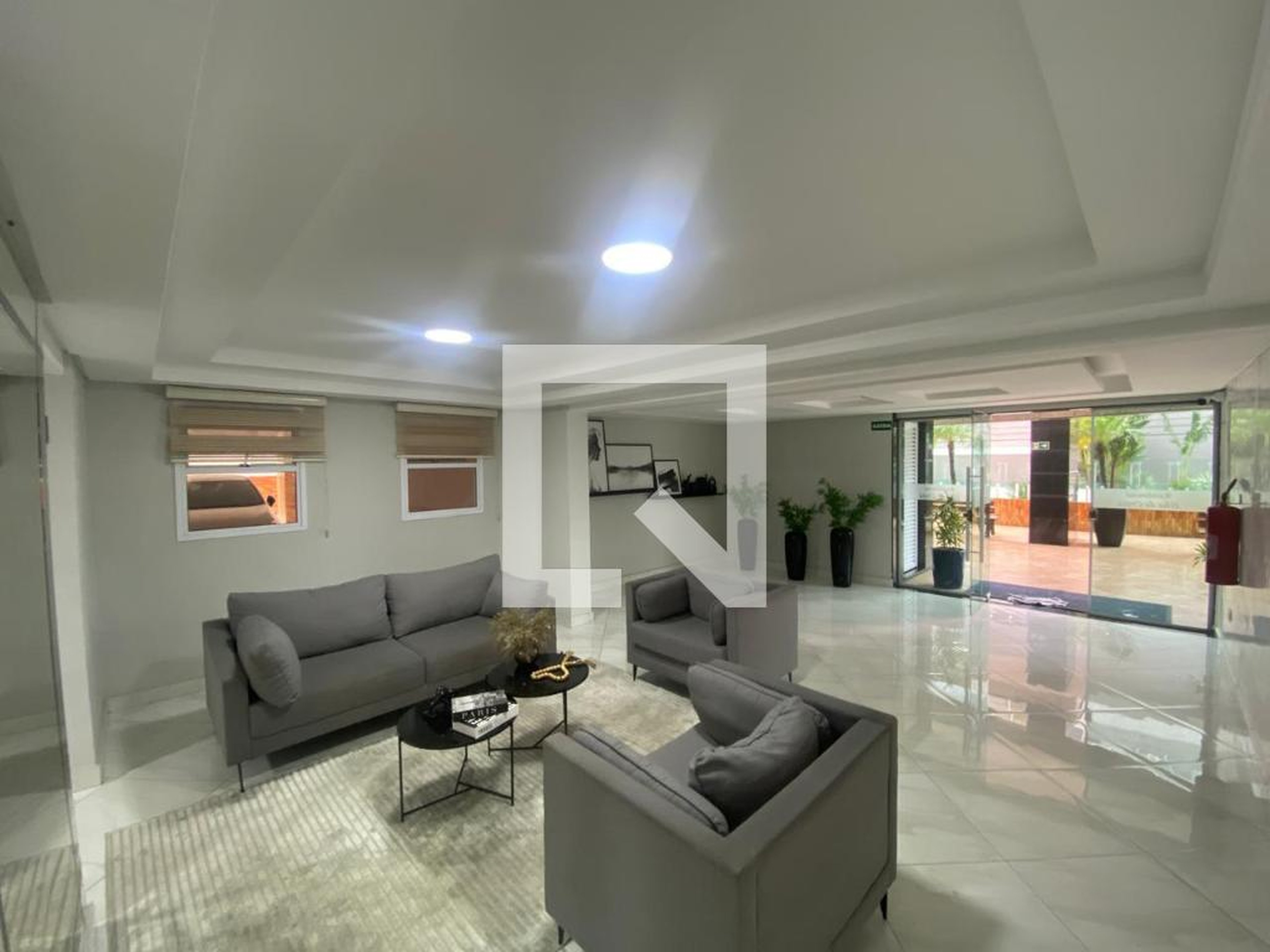 Hall de entrada - Residencial Ilha de Creta