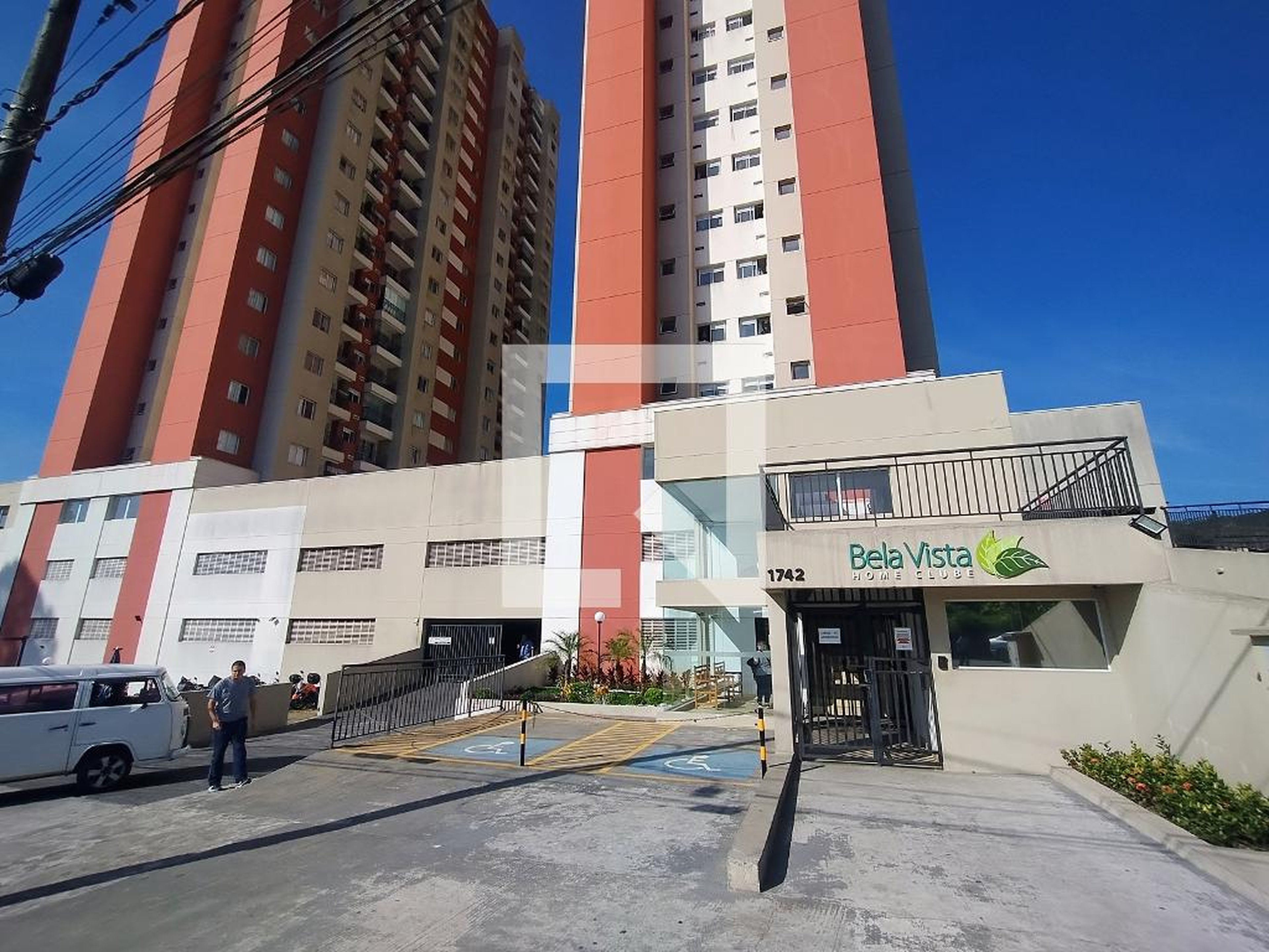 Fachada do Condomínio Residencial Bela Vista Fratta