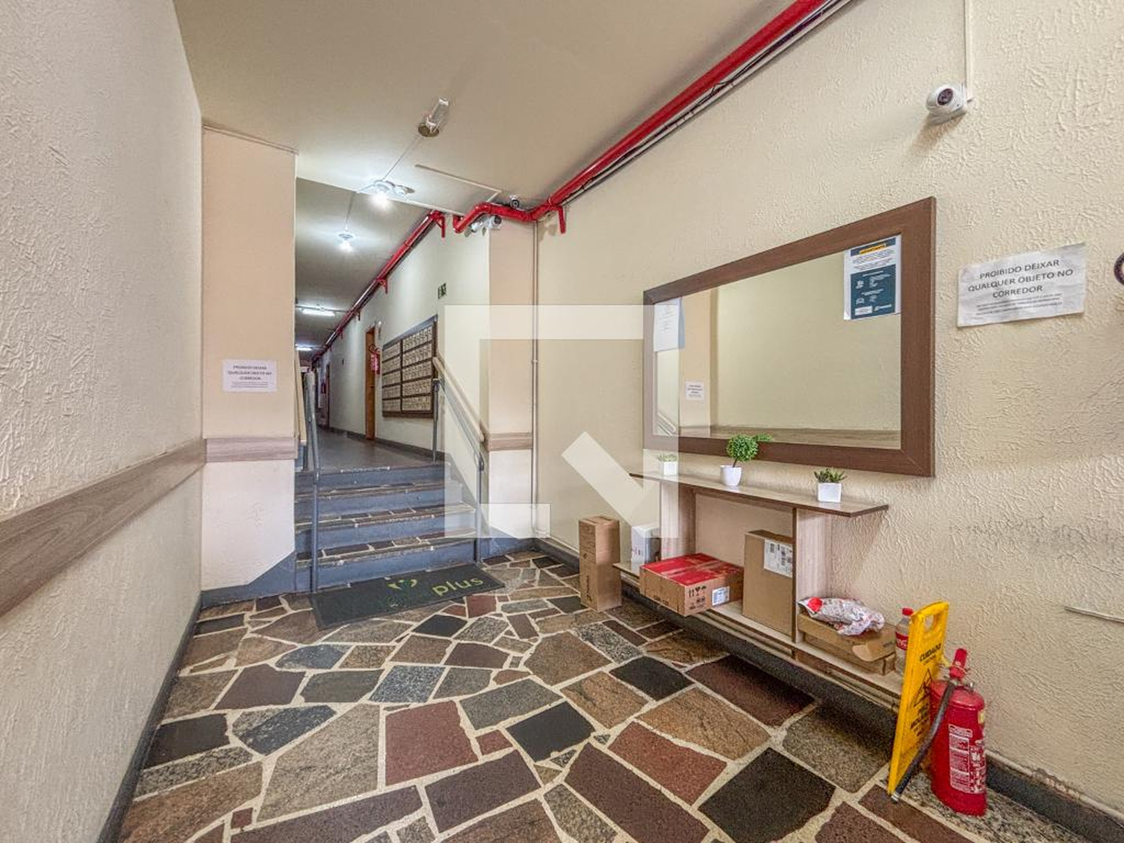 Hall social - Edifício Henrique Petersen