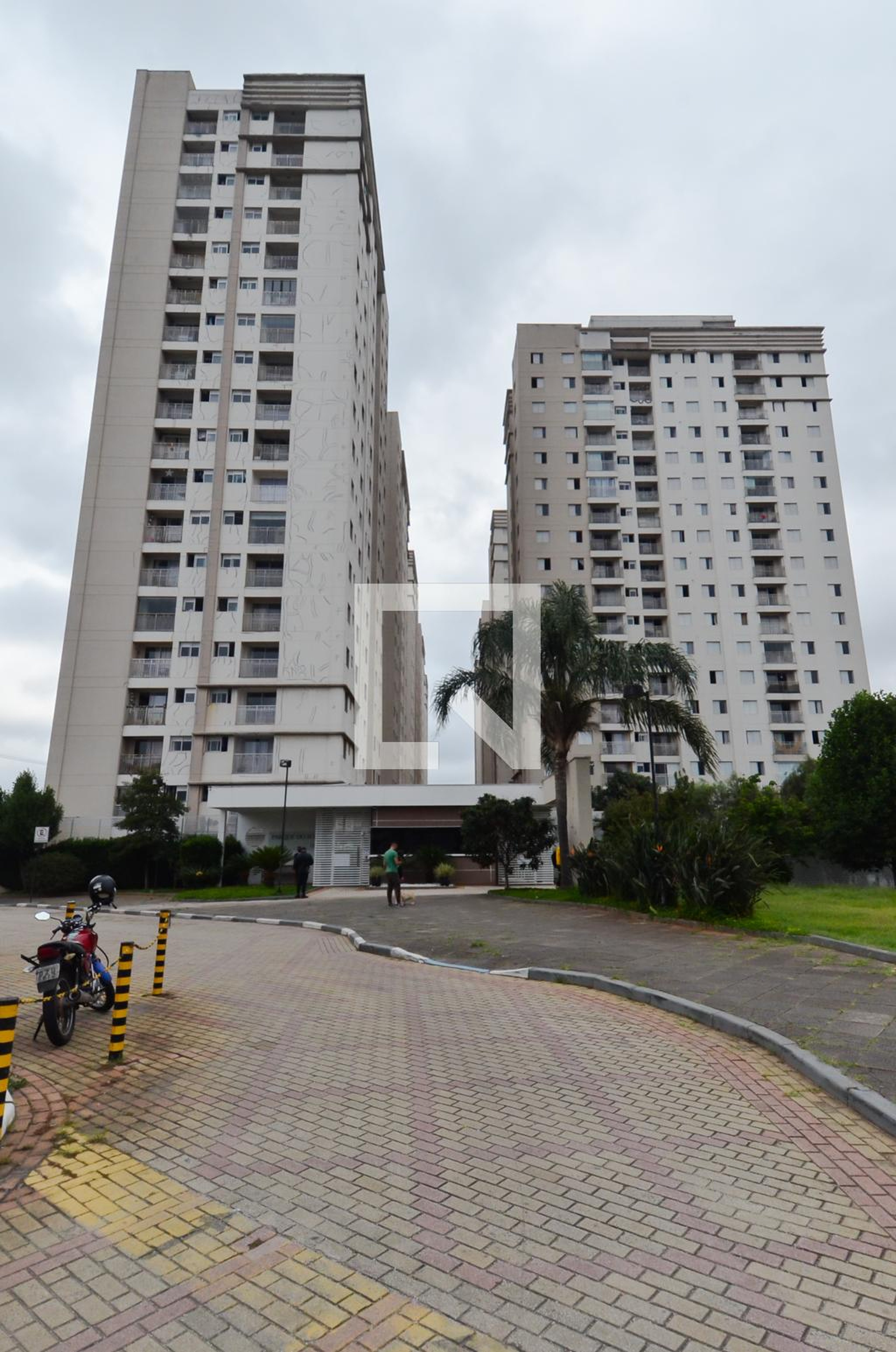 Fachada do Condominio Condomínio Parque do Sol