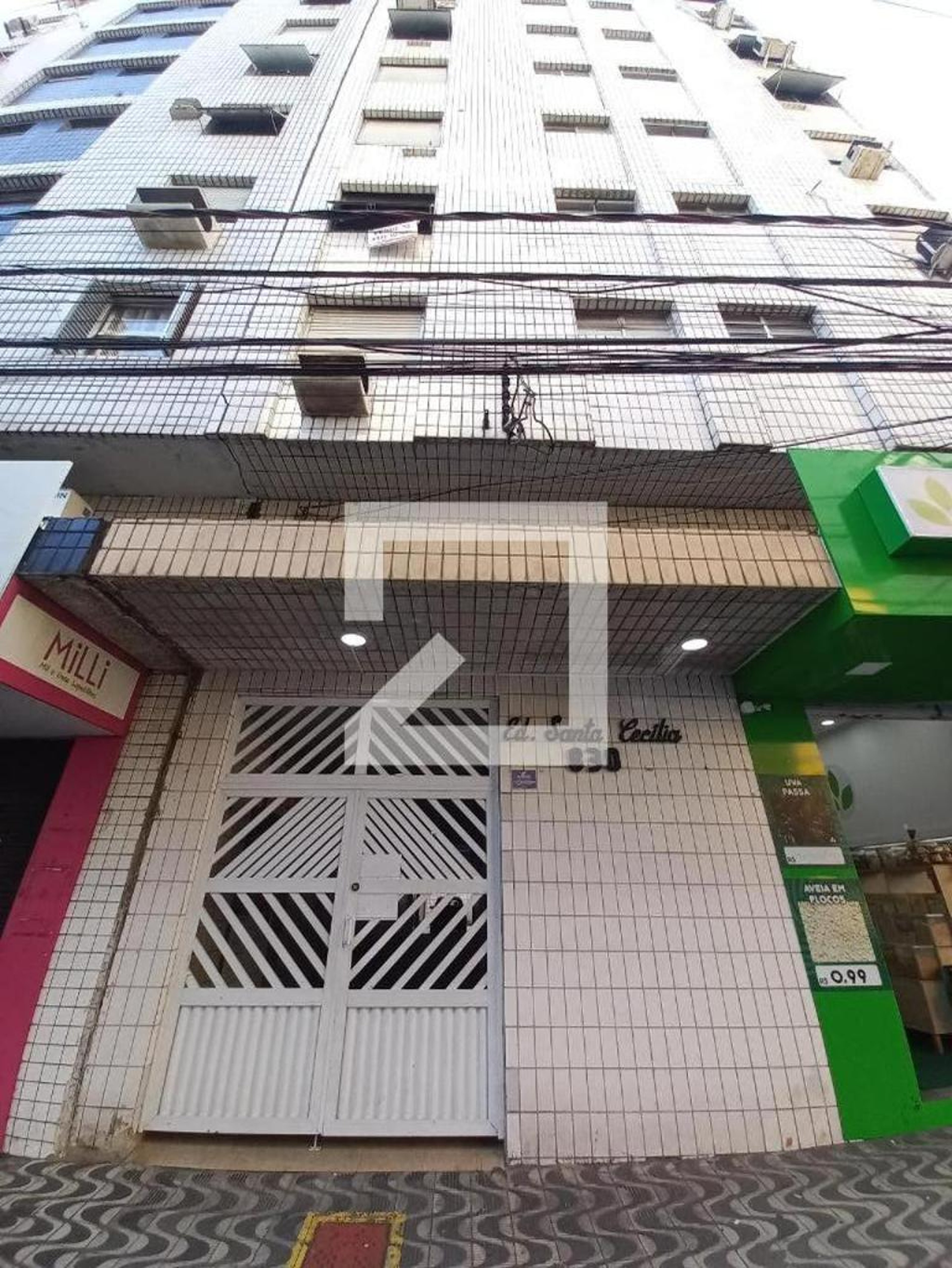 Fachada do Prédio Edifício Santa Cecília