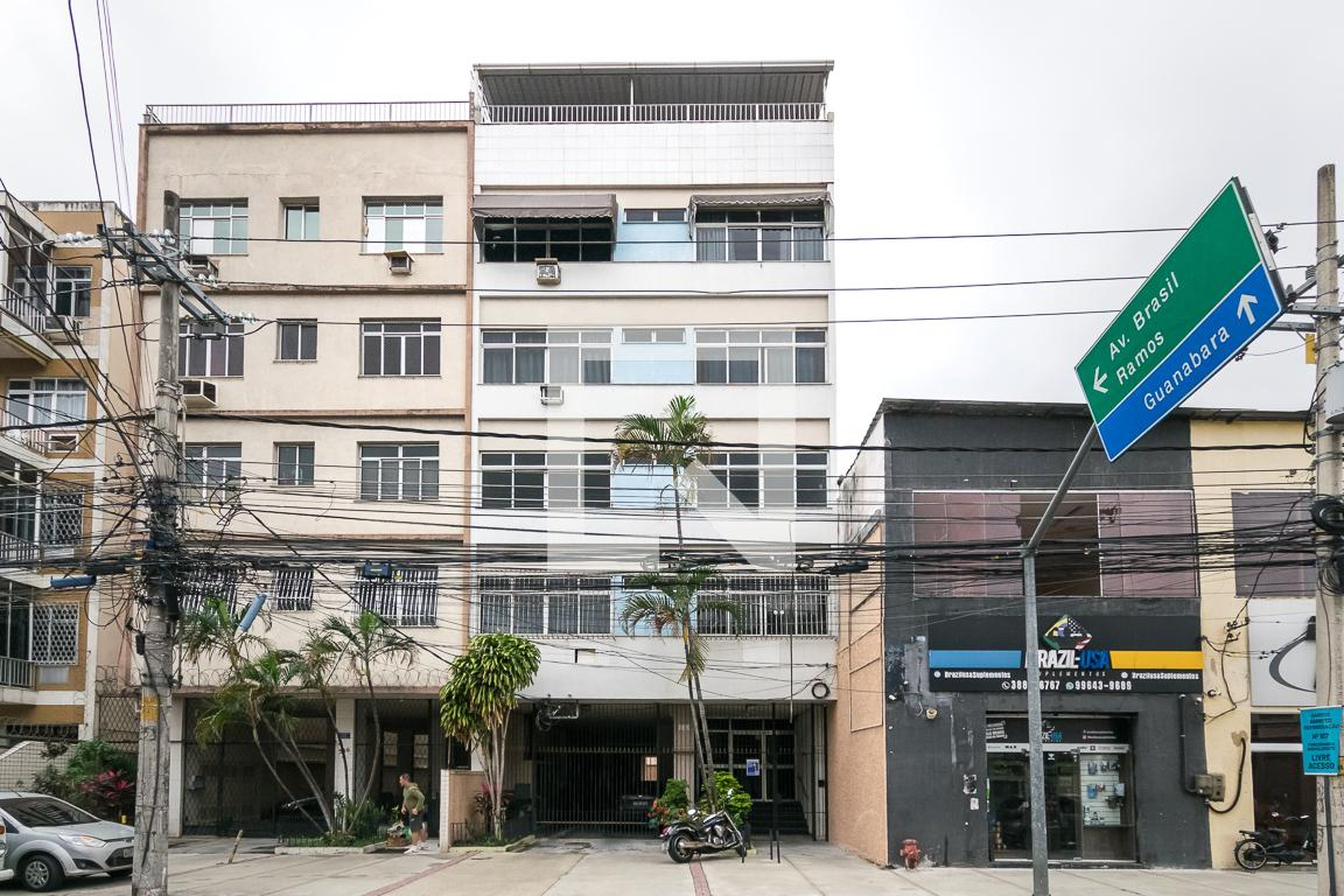 Fachada do Prédio Edifício Santa Cecilia