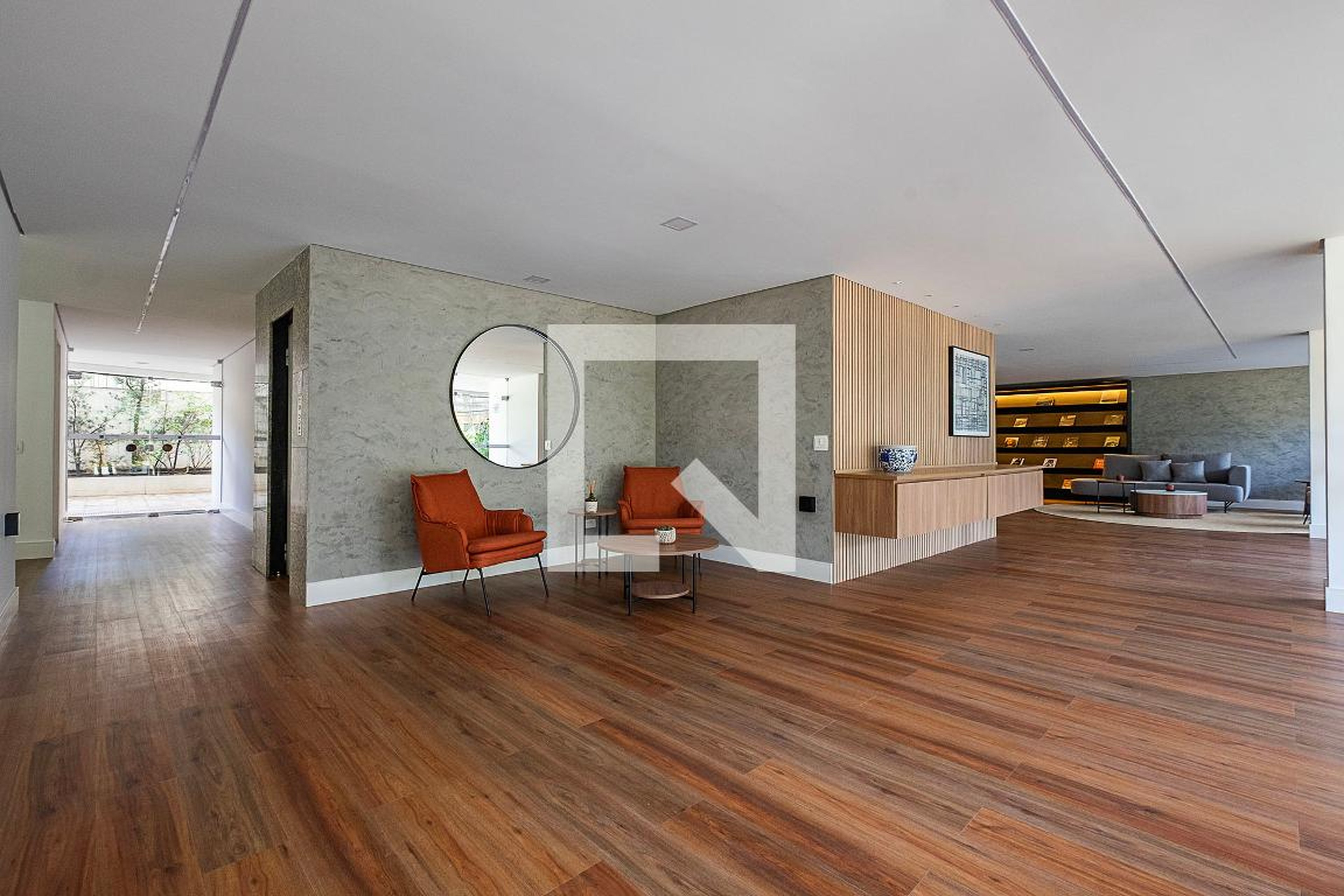 Hall de entrada - Edifício Hyperprisma