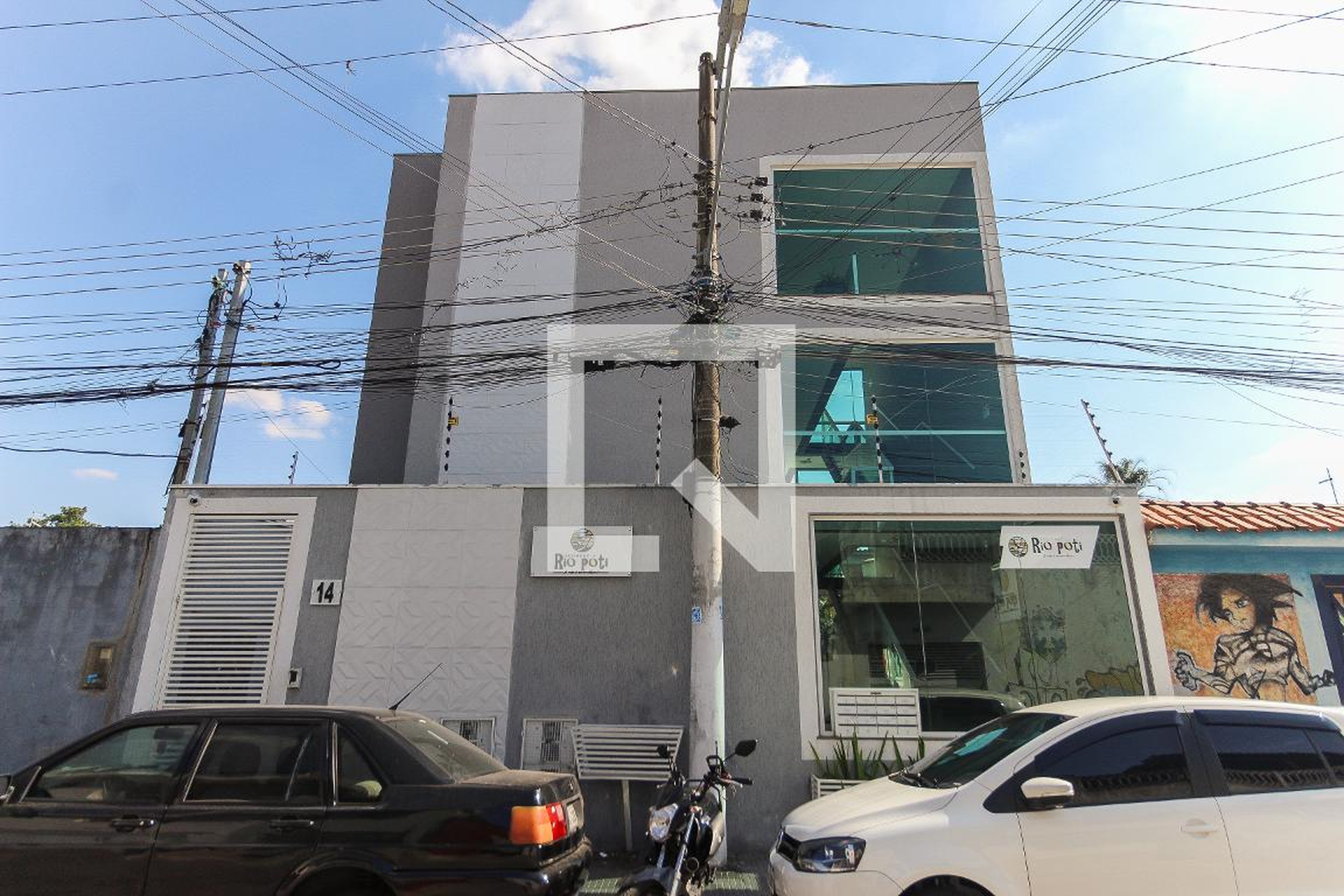 Fachada Condomínio em Rua Itaú de Minas, 14