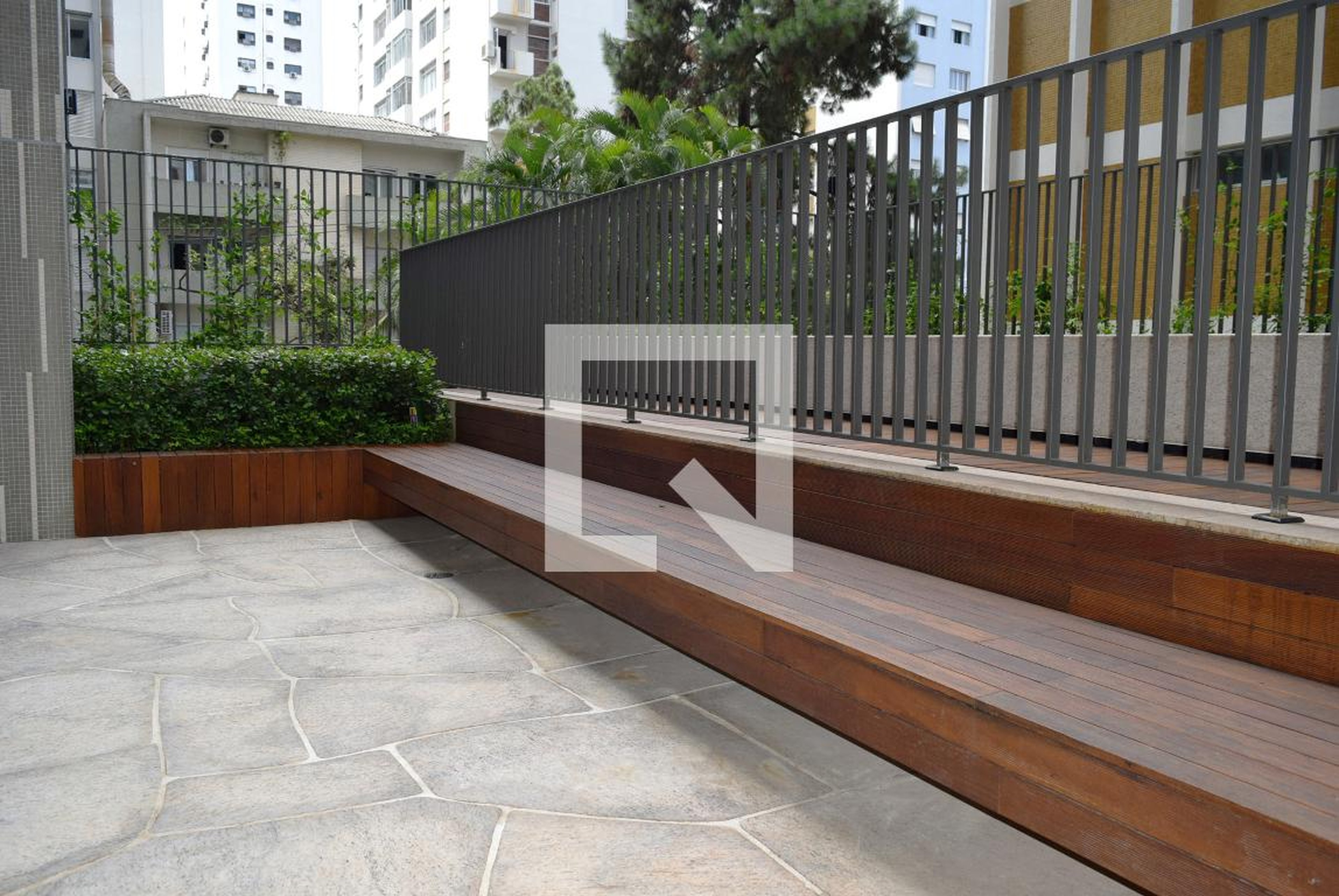 Área da piscina - Solo Jardins