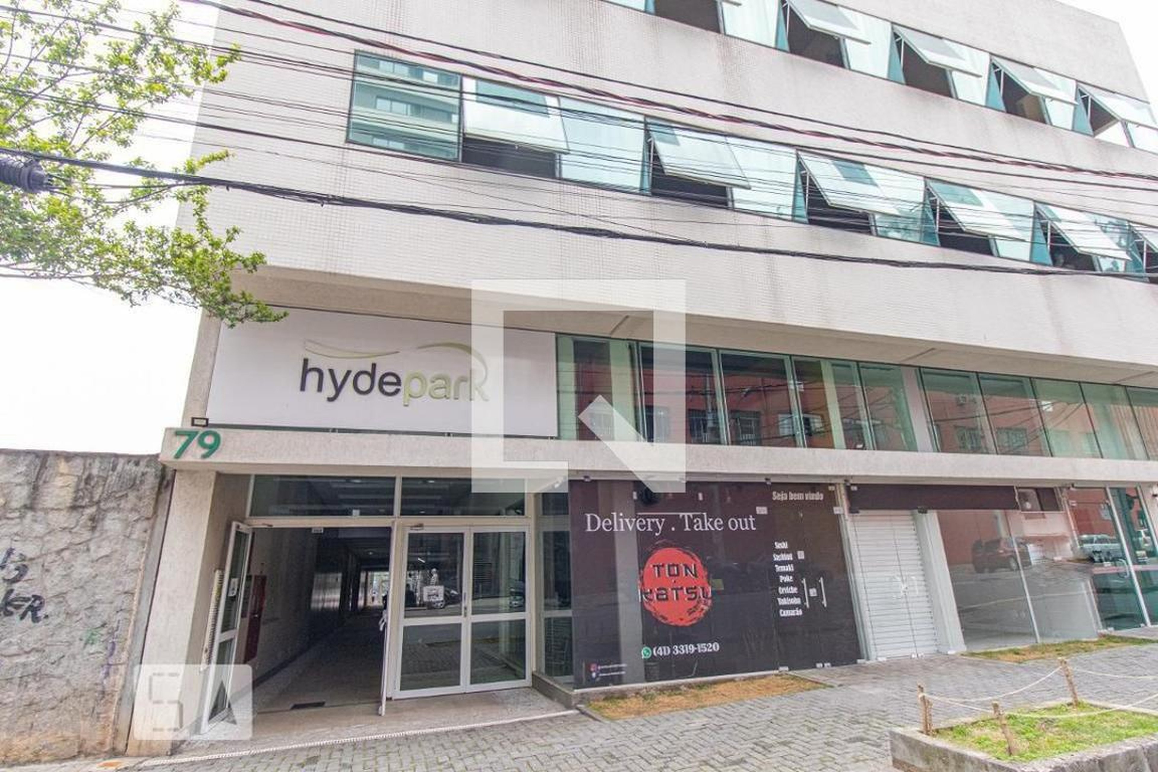 Fachada do Condominio Condomínio Hyde Park