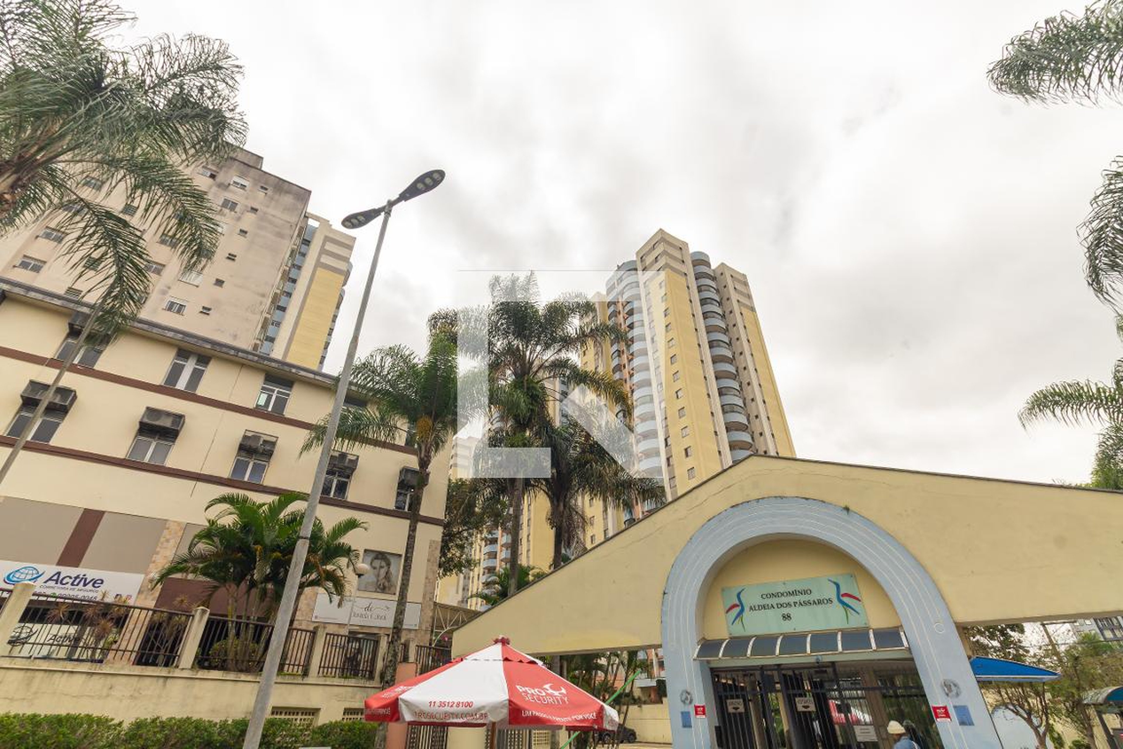 Fachada do Prédio Condomínio Aldeia dos Pássaros