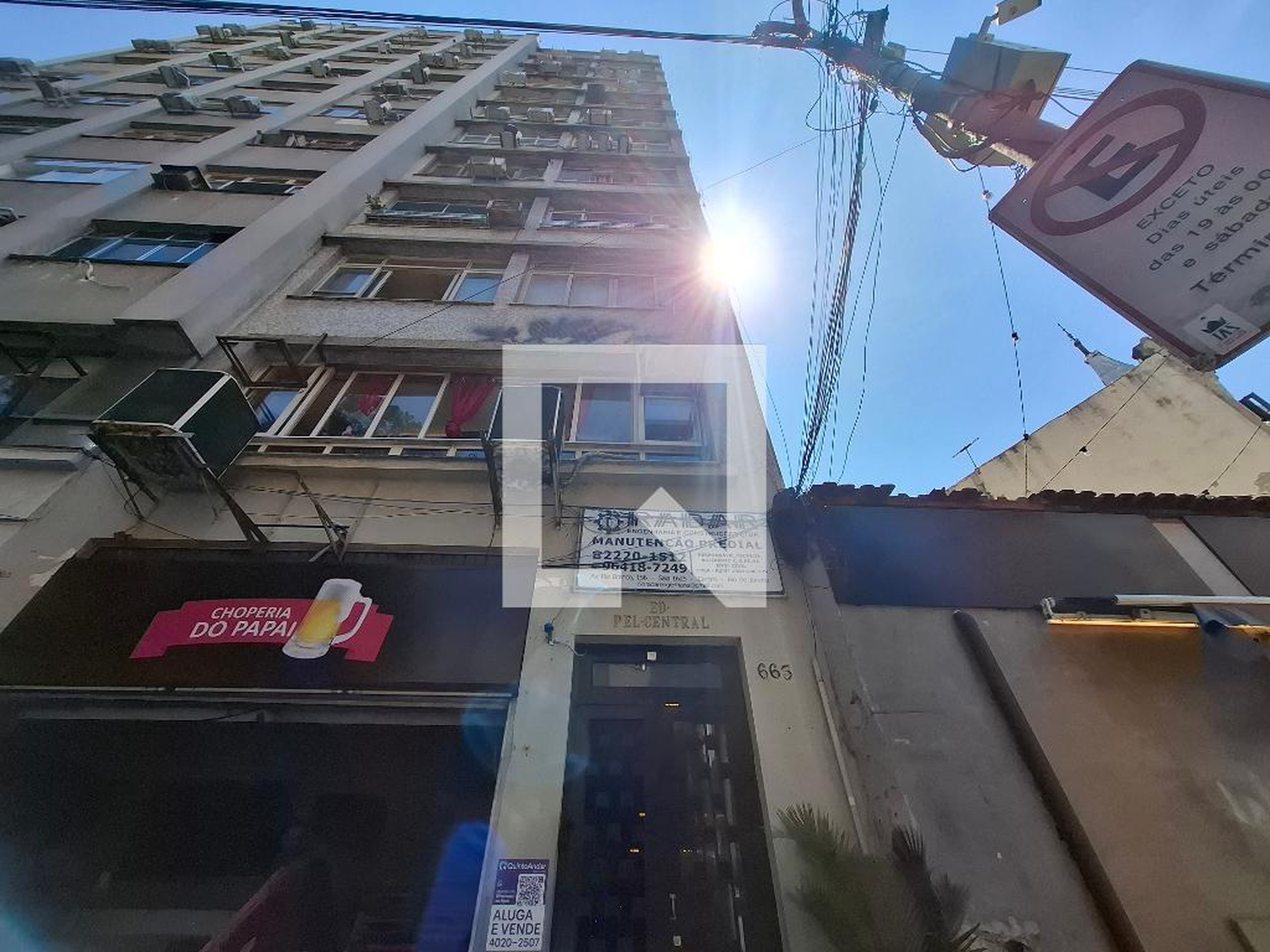 Fachada Condomínio em Avenida Gomes Freire, 663