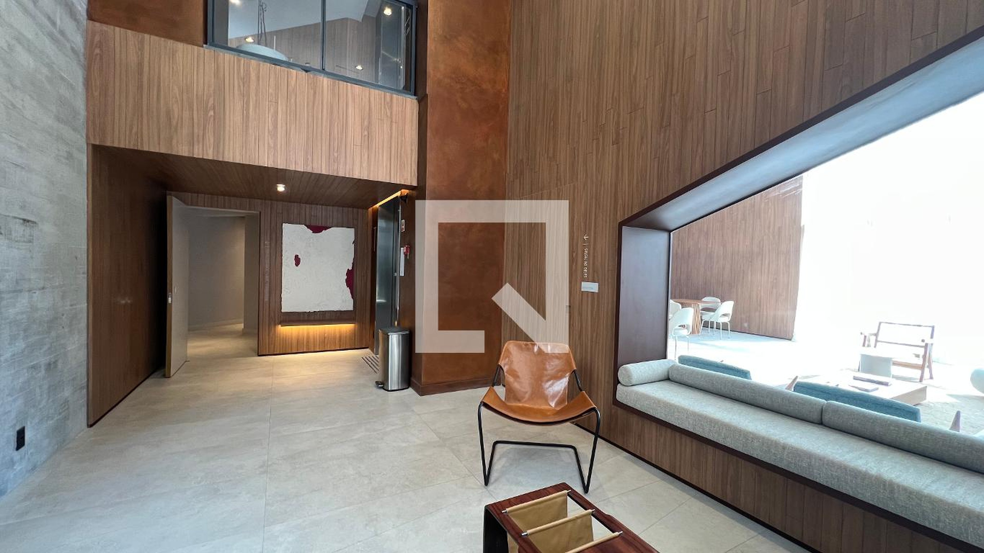 Hall de entrada Condomínio Arte Concreta Jardins