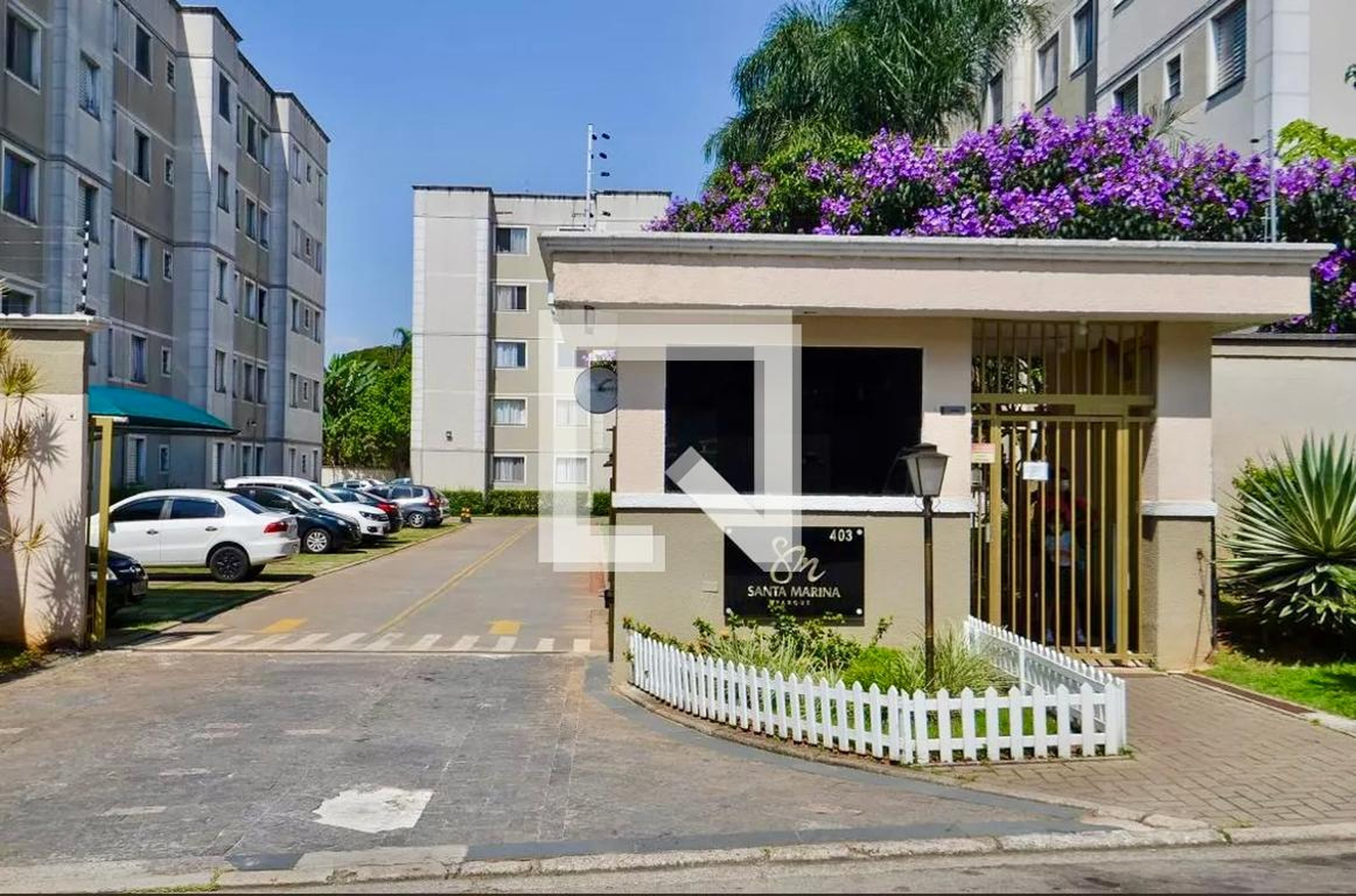 Fachada Residencial Parque Santa Marina