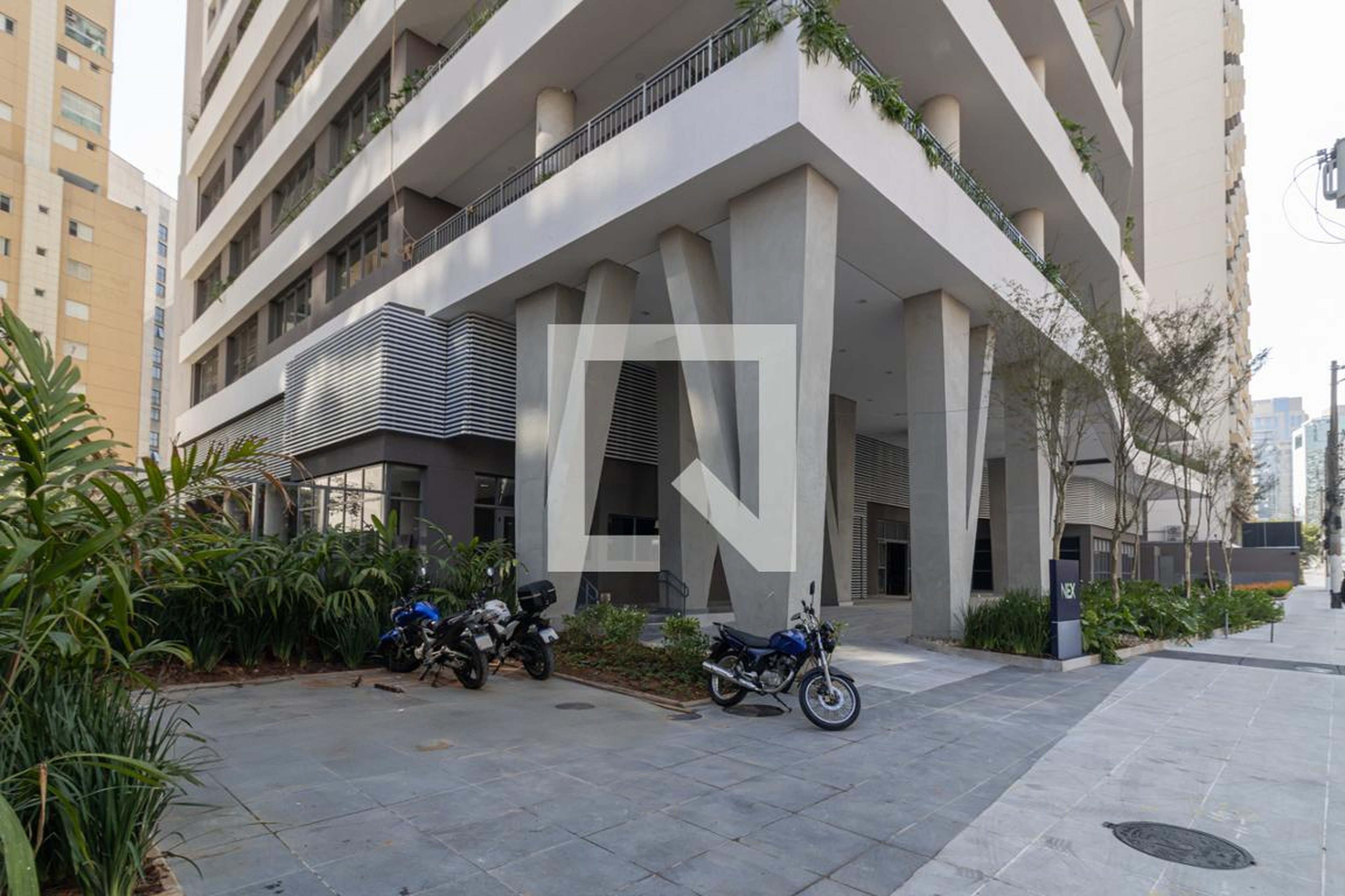 Fachada Condomínio em Avenida Santo Amaro, 1408