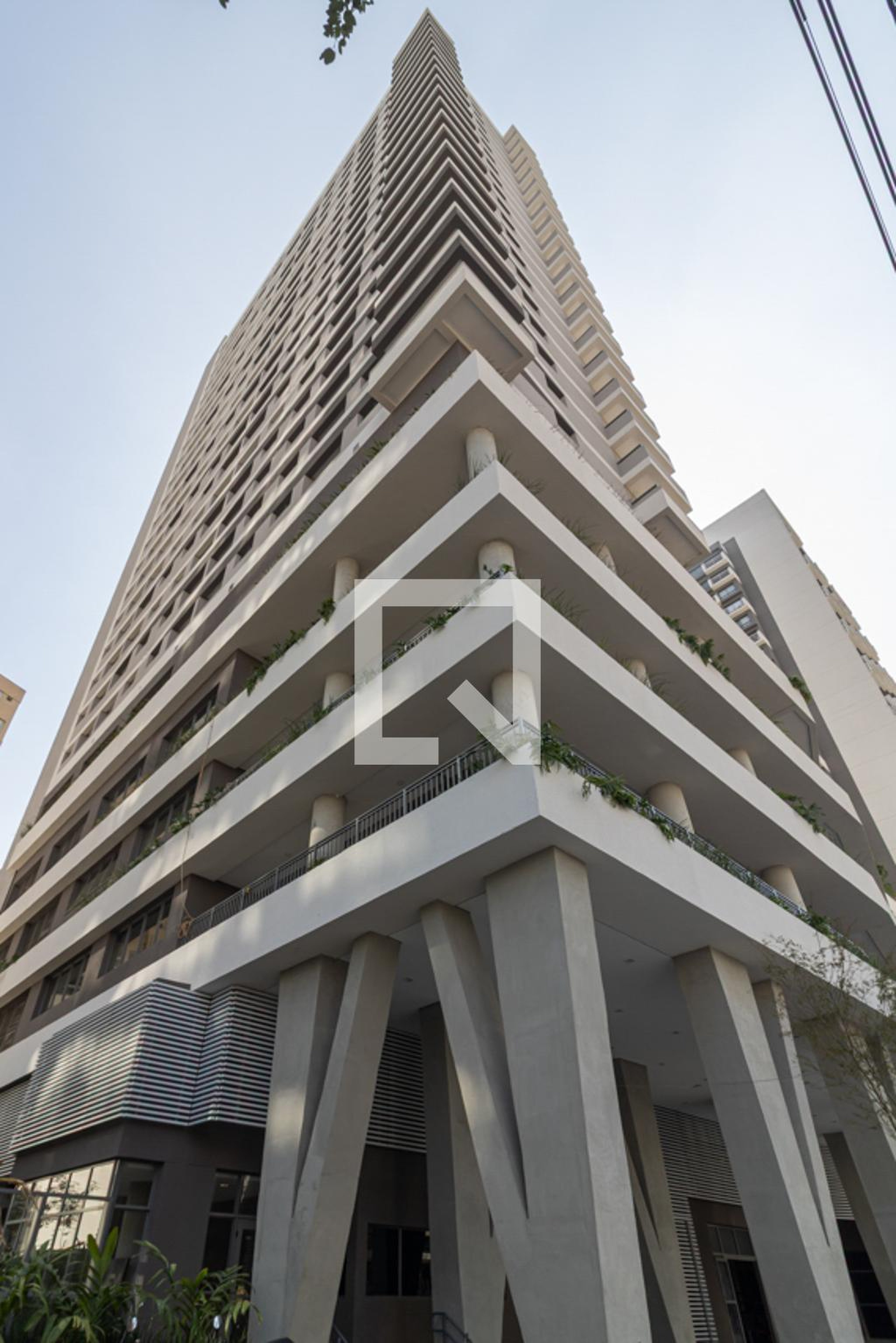 Fachada do Prédio Condomínio em Avenida Santo Amaro, 1408