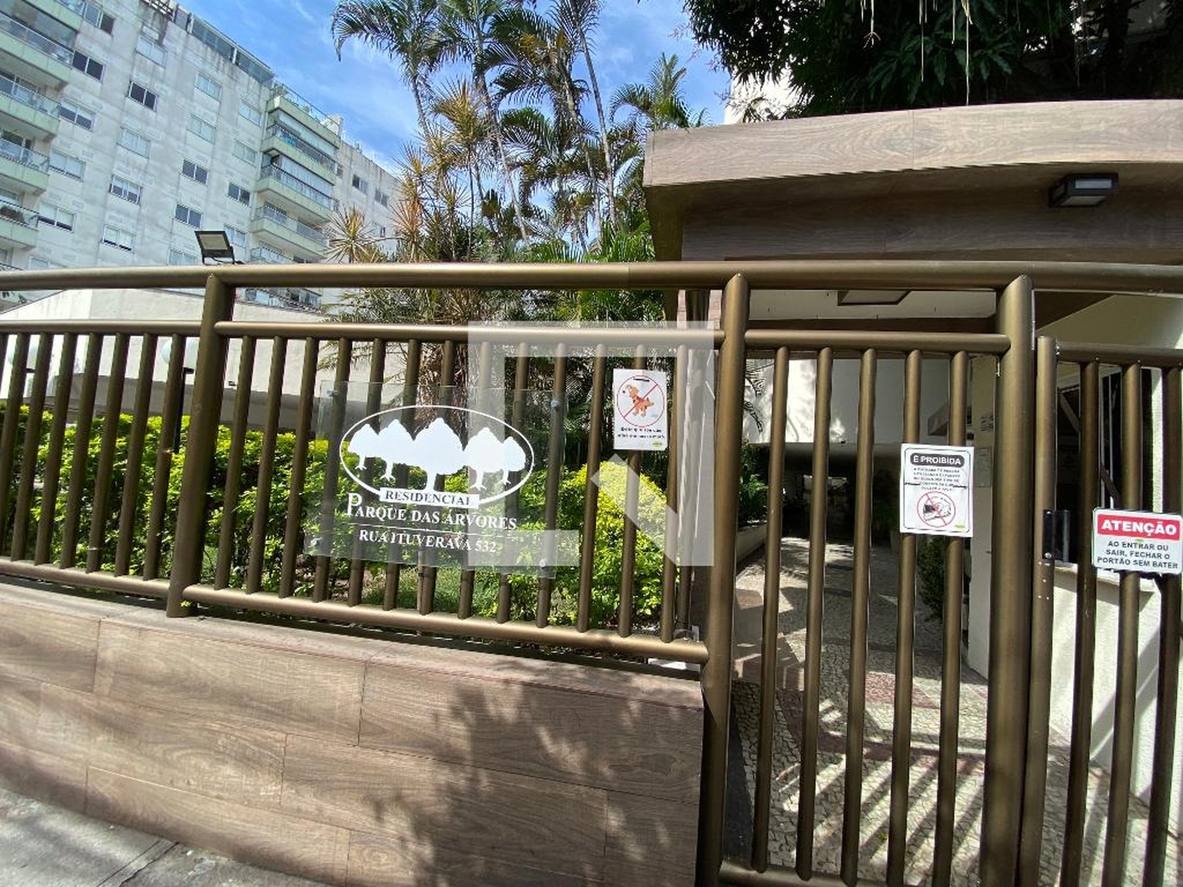 Fachada do Prédio Residencial Parque das Árvores