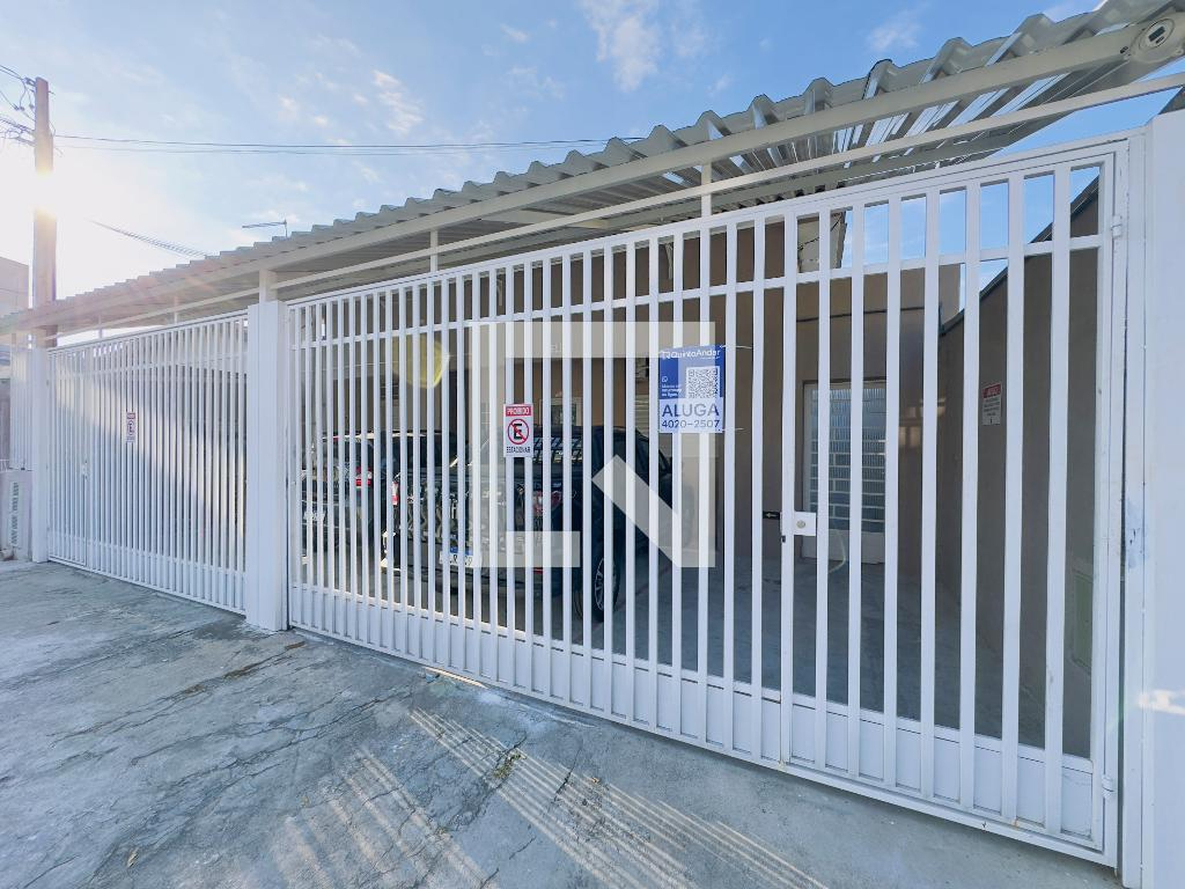 Fachada Condomínio Conjunto de Casas Terreas