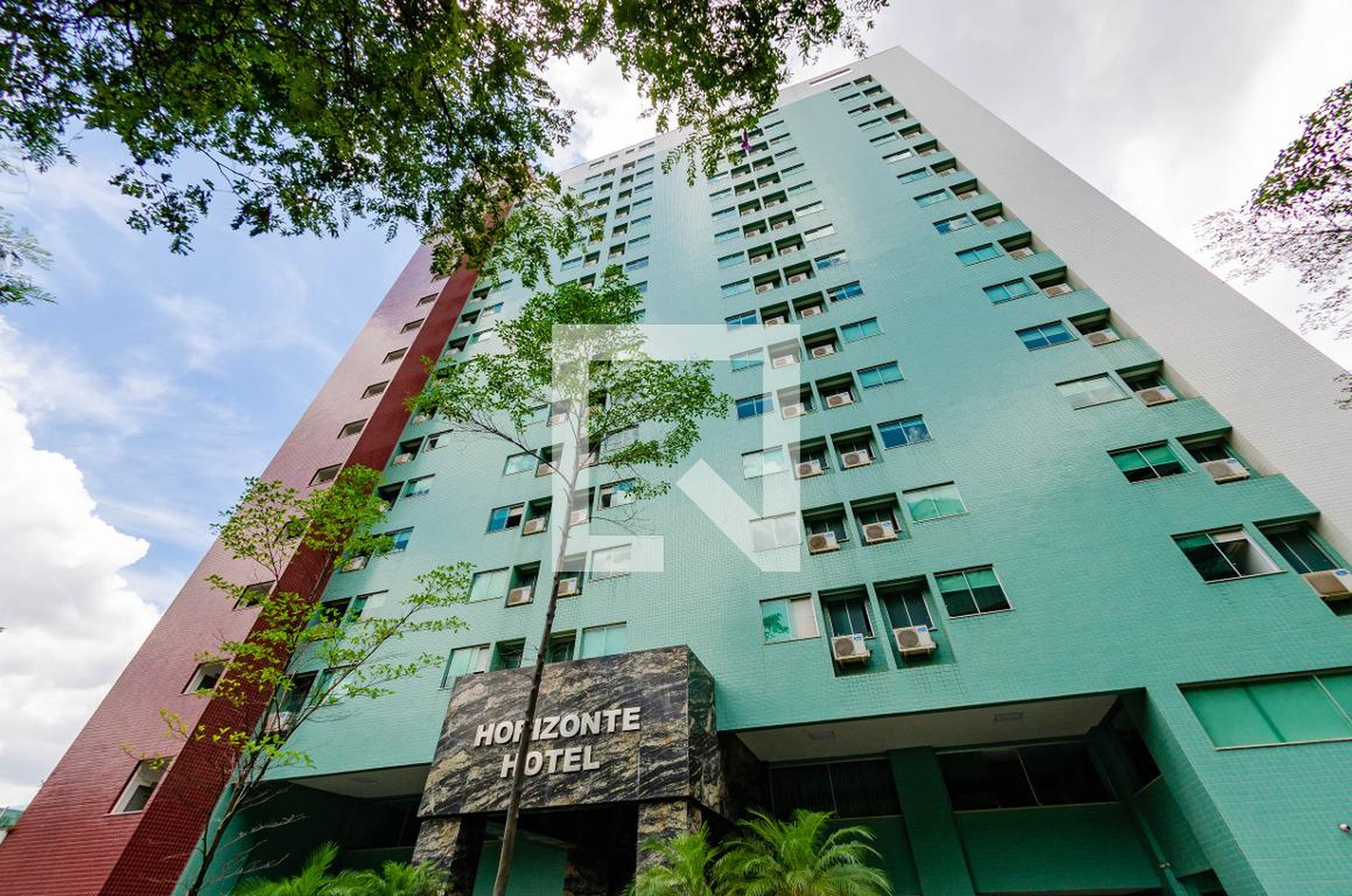 Fachada Condomínio Horizonte Hotel