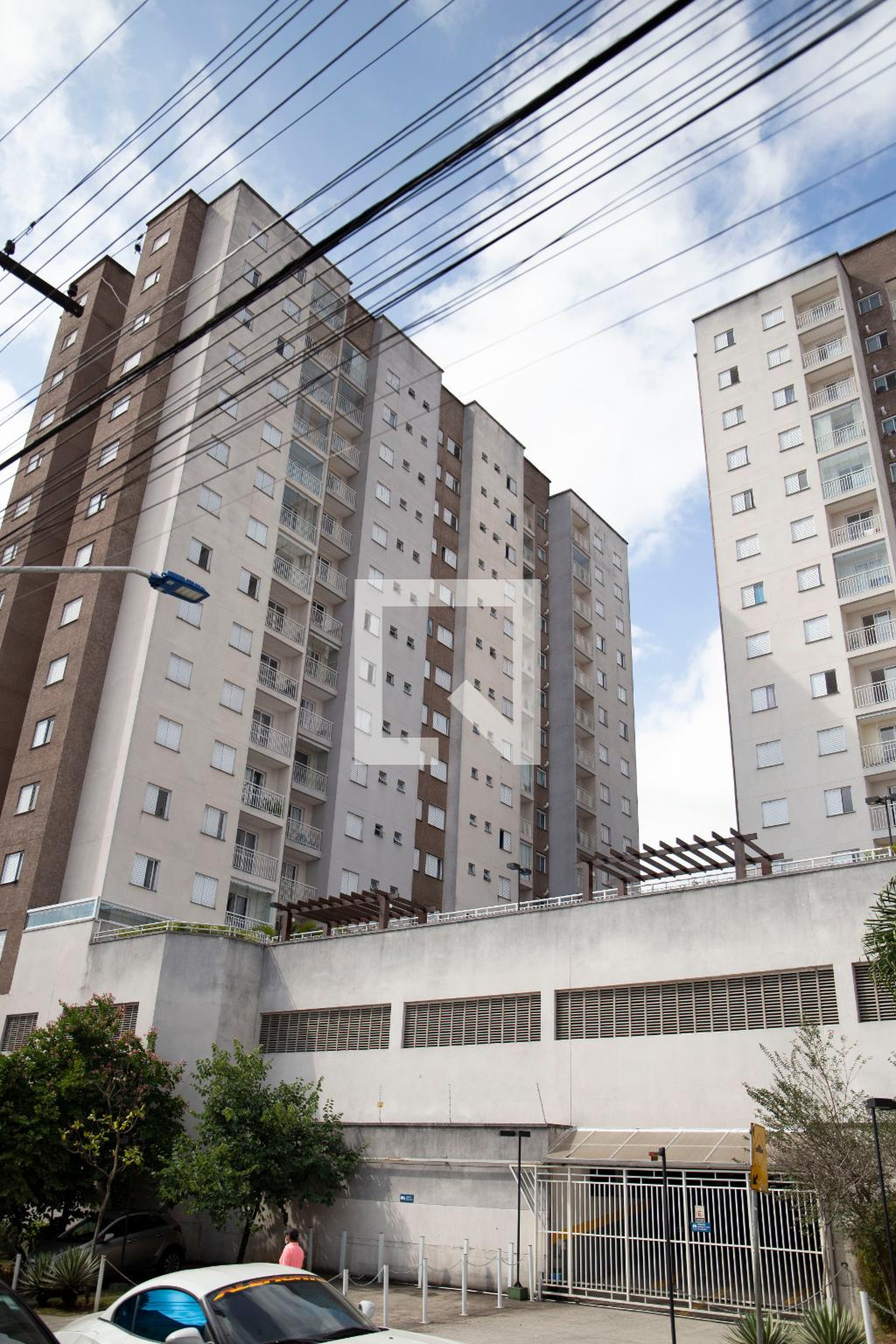 Fachada do condomínio Condomínio Evolution Diadema