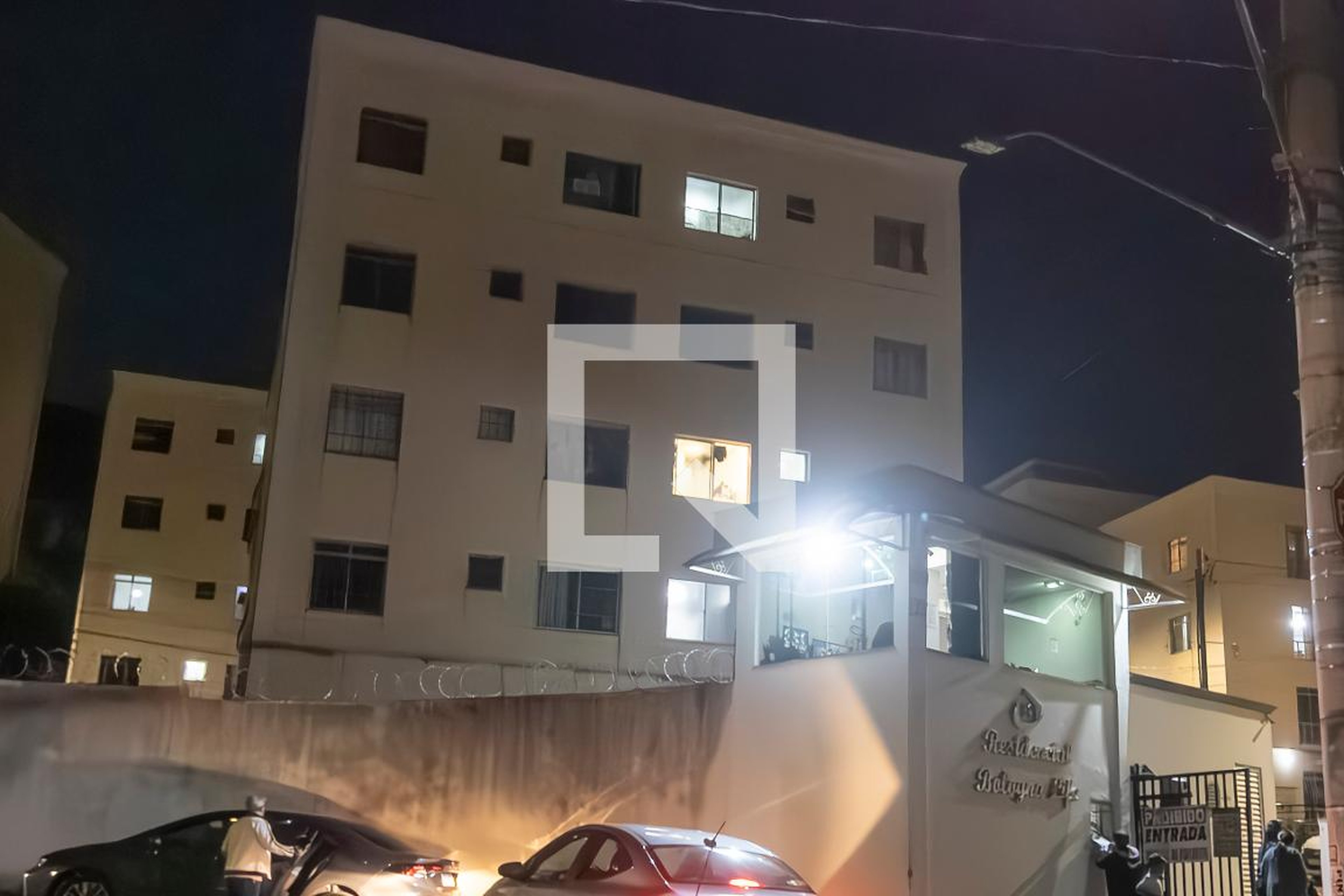 Fachada do Condominio Condomínio em Rua Santo Antônio de Lisboa, 800