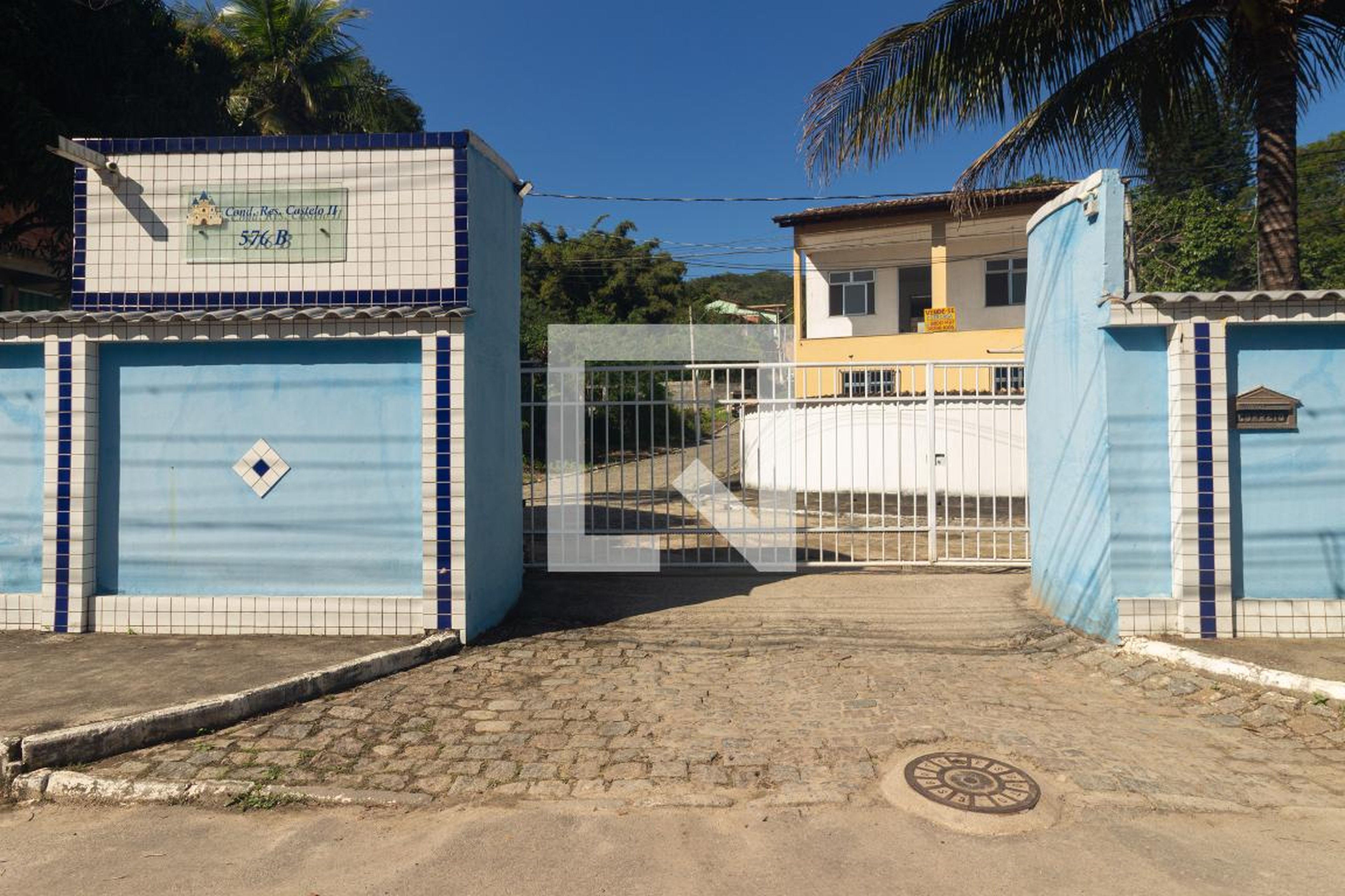 Fachada do condomínio Residencial Castelo