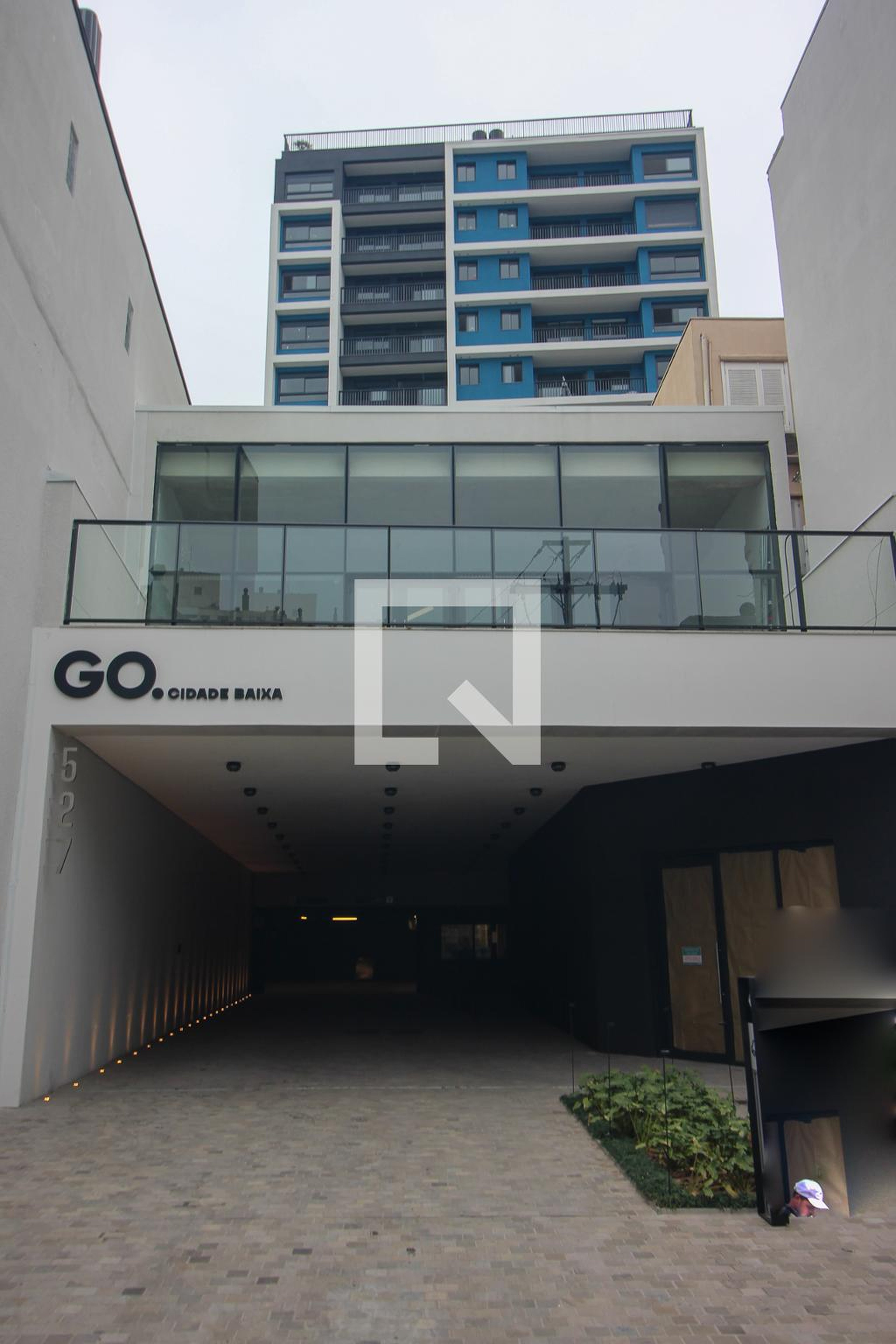 Fachada do Prédio Edifício Go Cidade Baixa