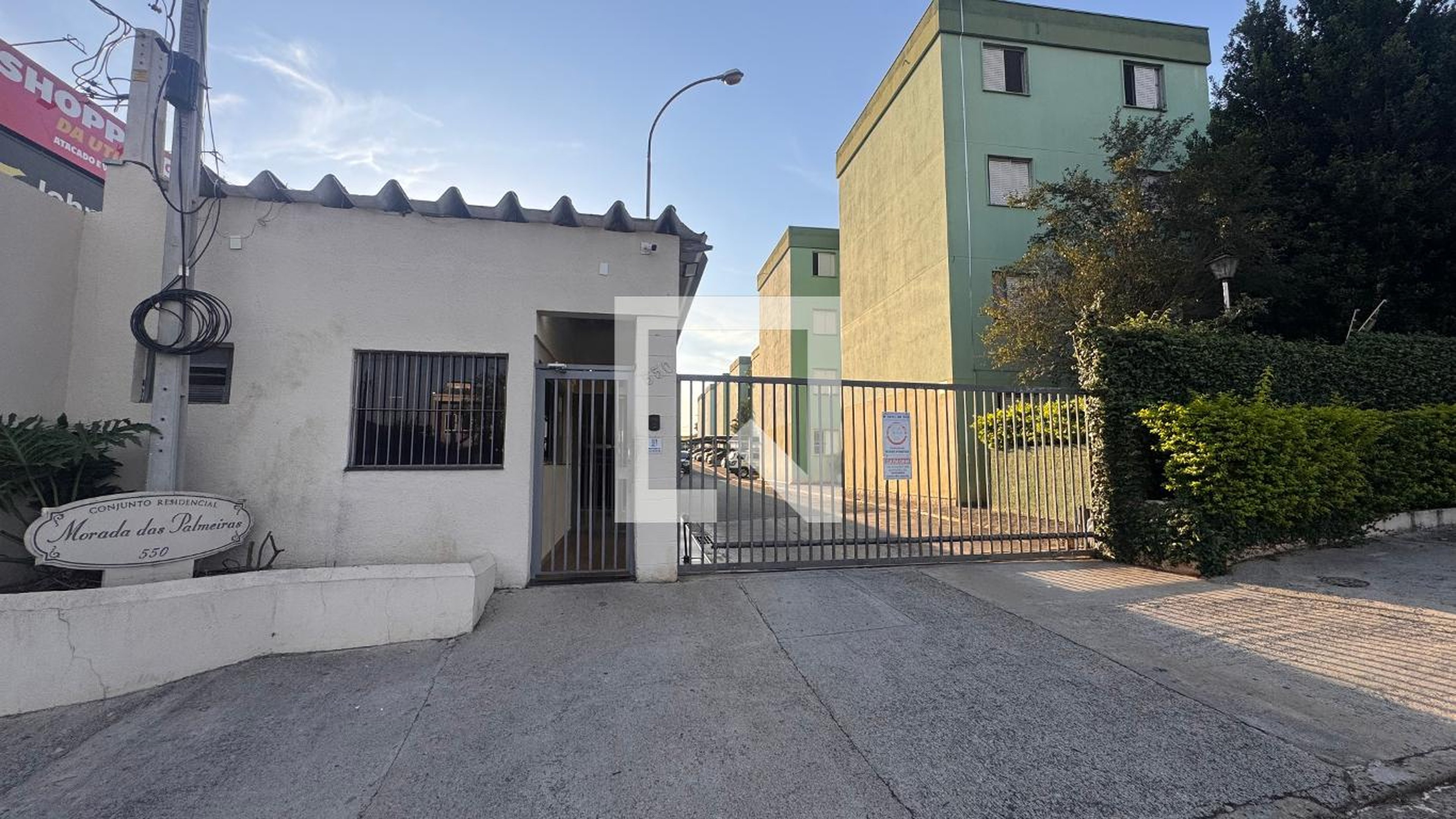 Fachada Condomínio Morada das Palmeiras