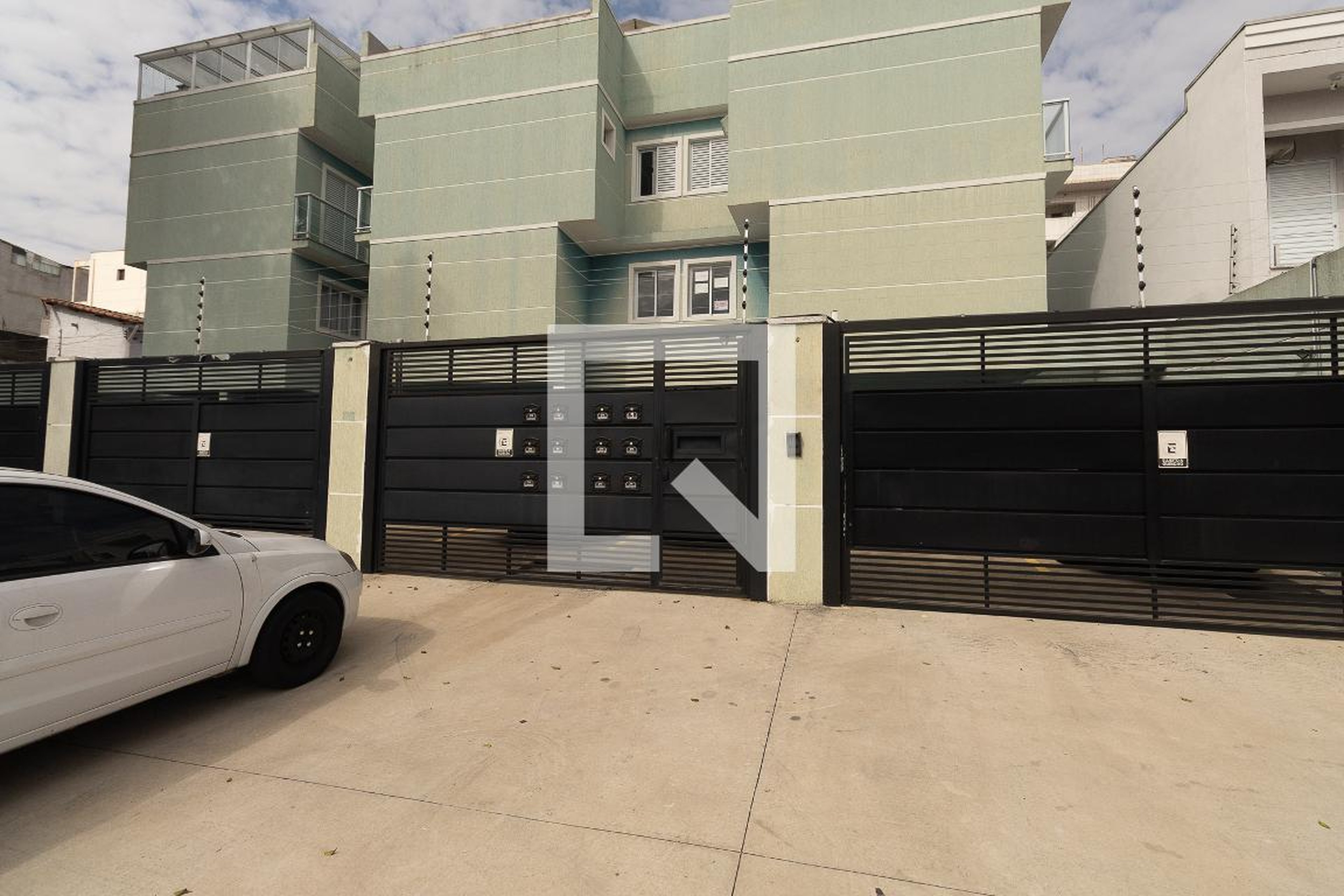 Fachada Condomínio em Avenida Doutor Abílio Sampaio, 370