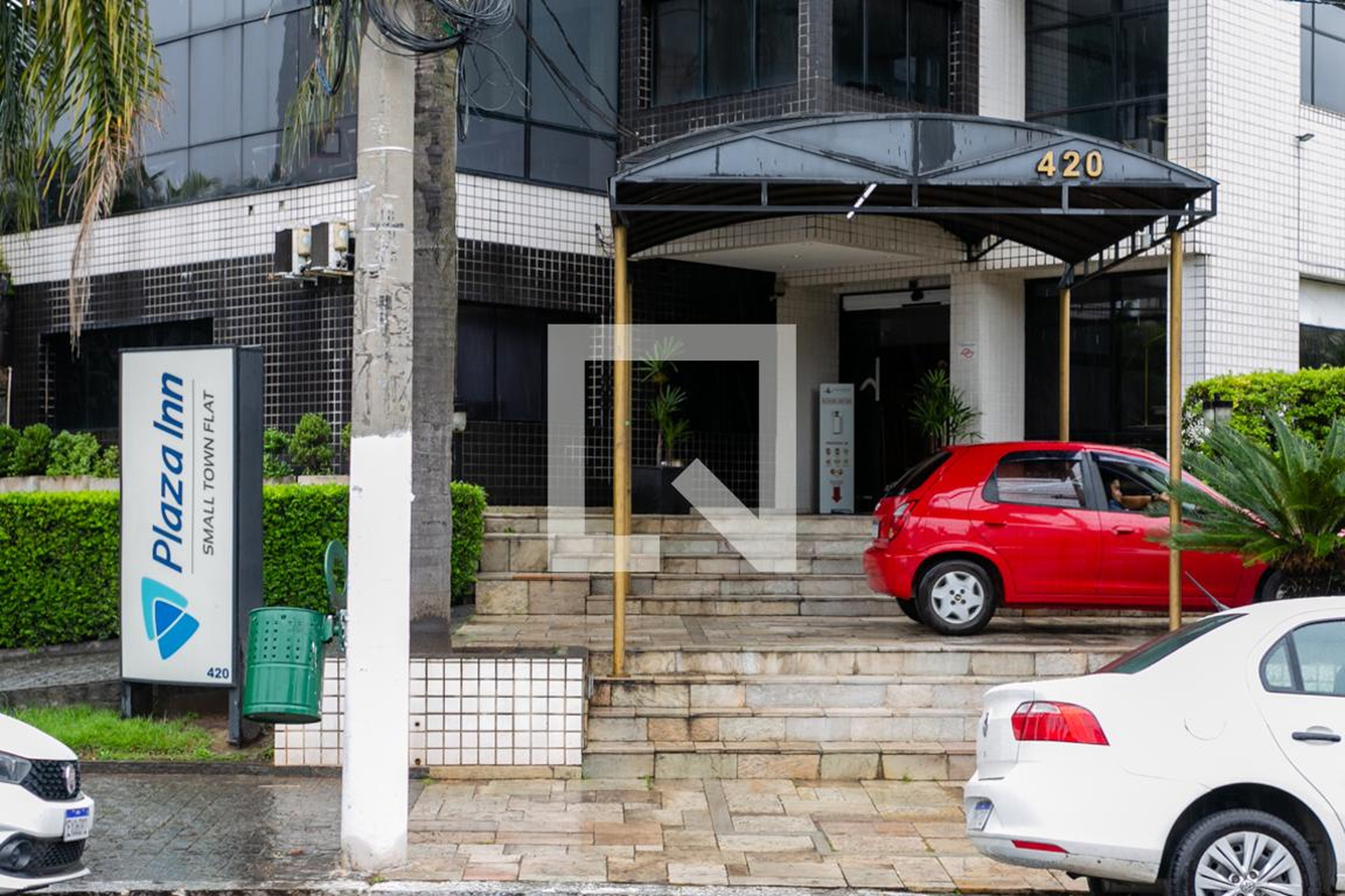 Fachada do condomínio Condomínio Plaza Inn Small Town