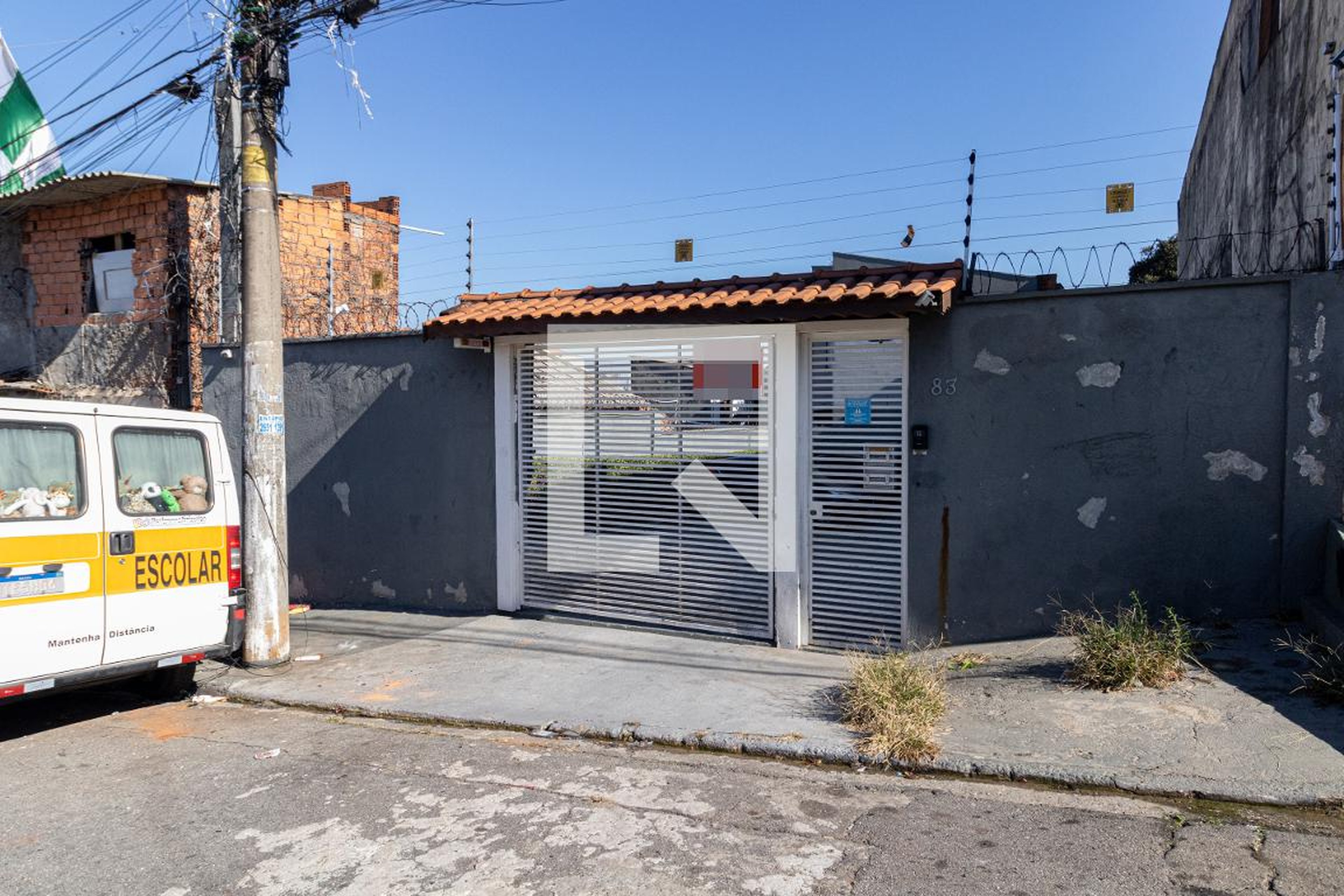 Fachada Condomínio em Rua Abelardo Luz, 83