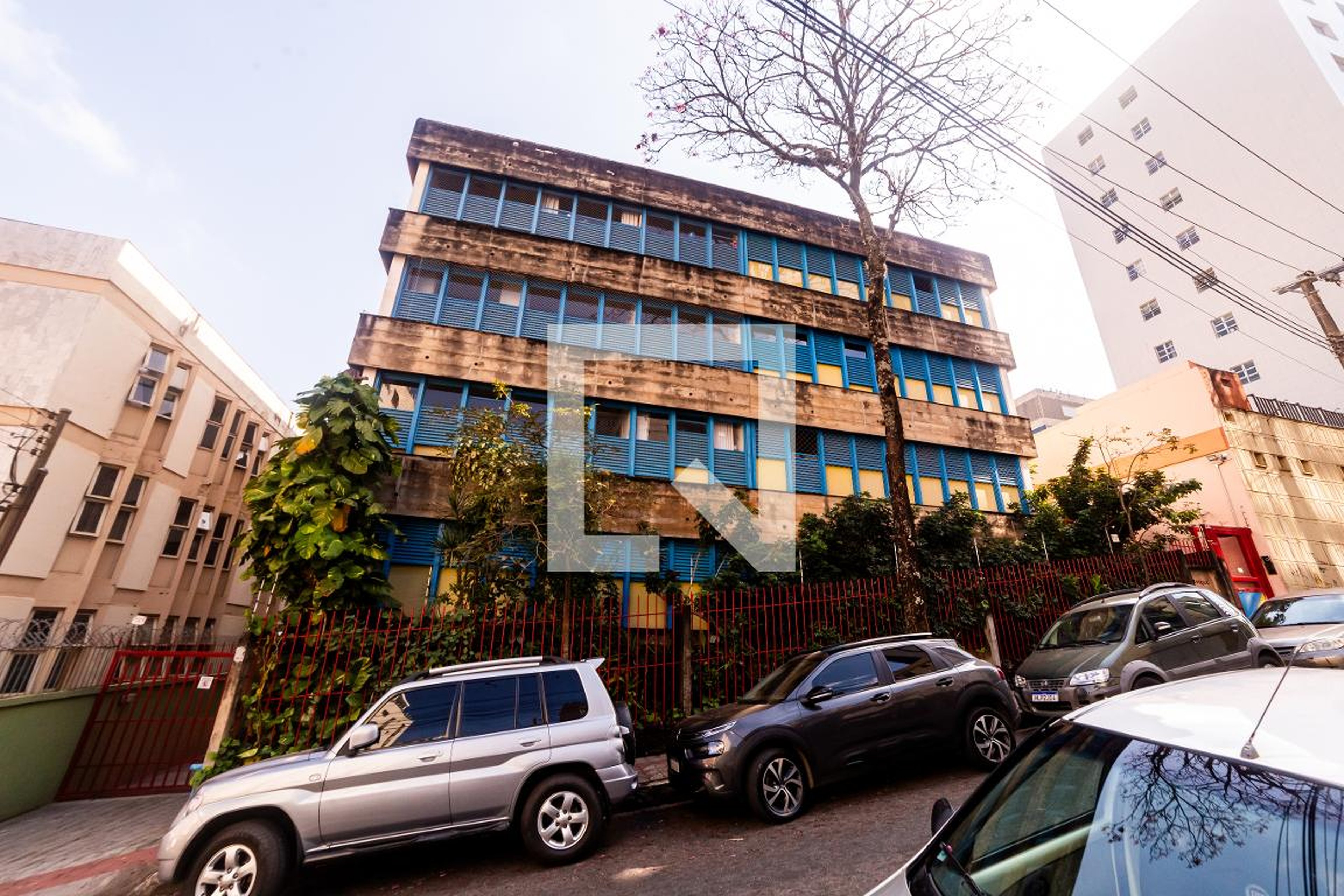 Fachada do Prédio Condomínio em Rua Muzambinho, 355