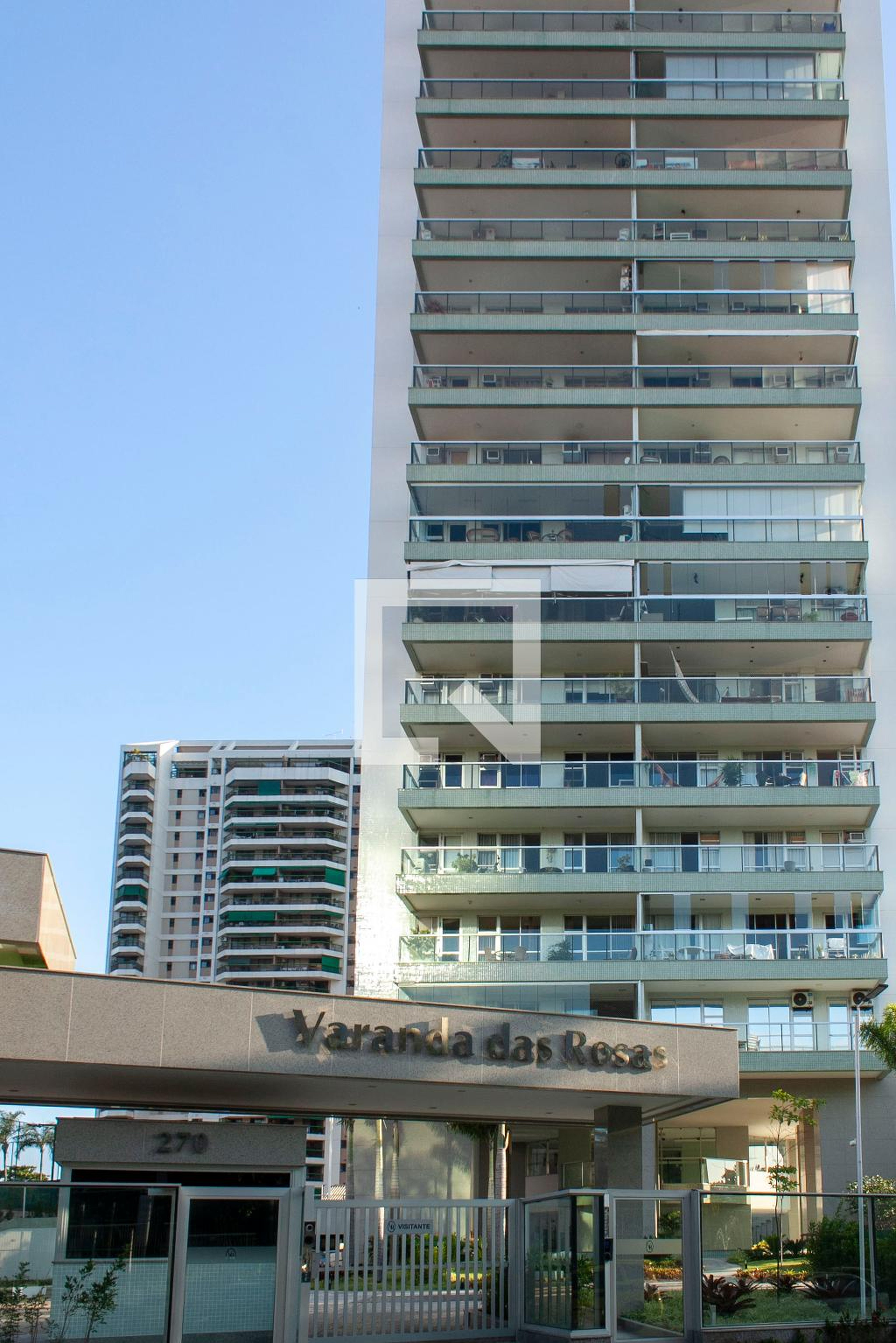 Fachada Condomínio Varanda das Rosas