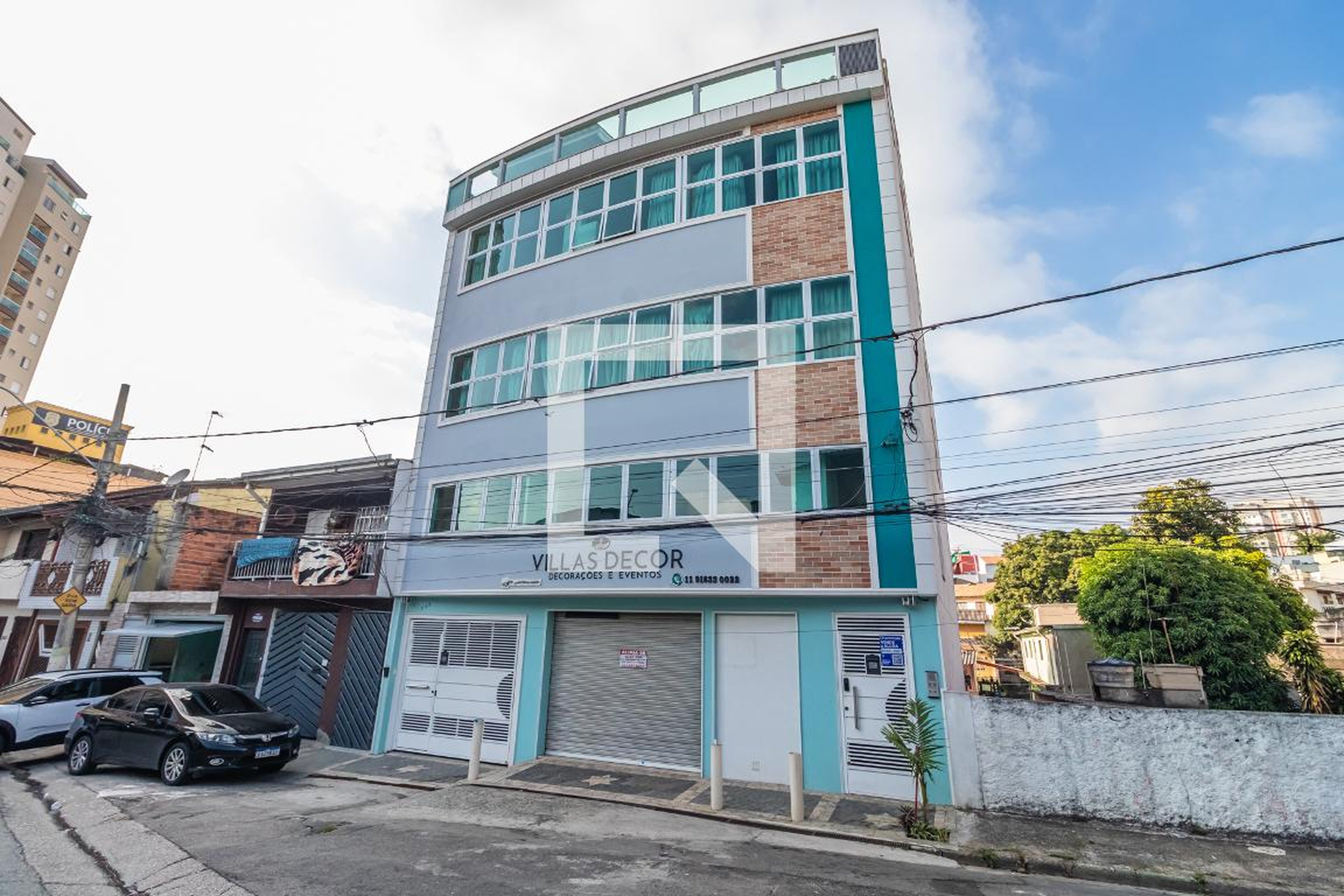 Fachada Condomínio em Rua Turmalina, 246